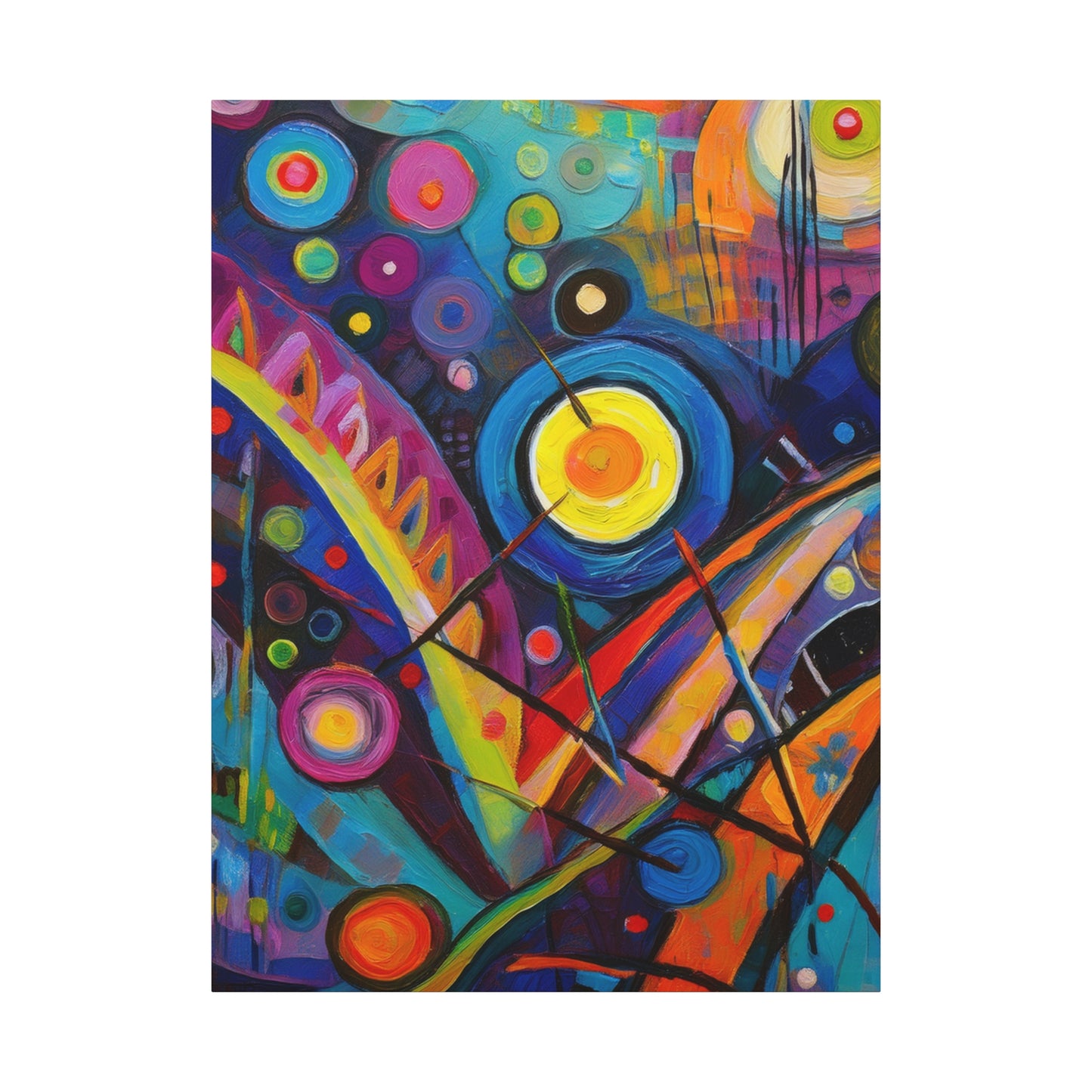 Abstract Oil Painting Print Canvas 20x24,20x30,24x30 24x32,24x36,30x40 32x48,36x48,40x60 Pine-Wood Inner Frame ABS-127