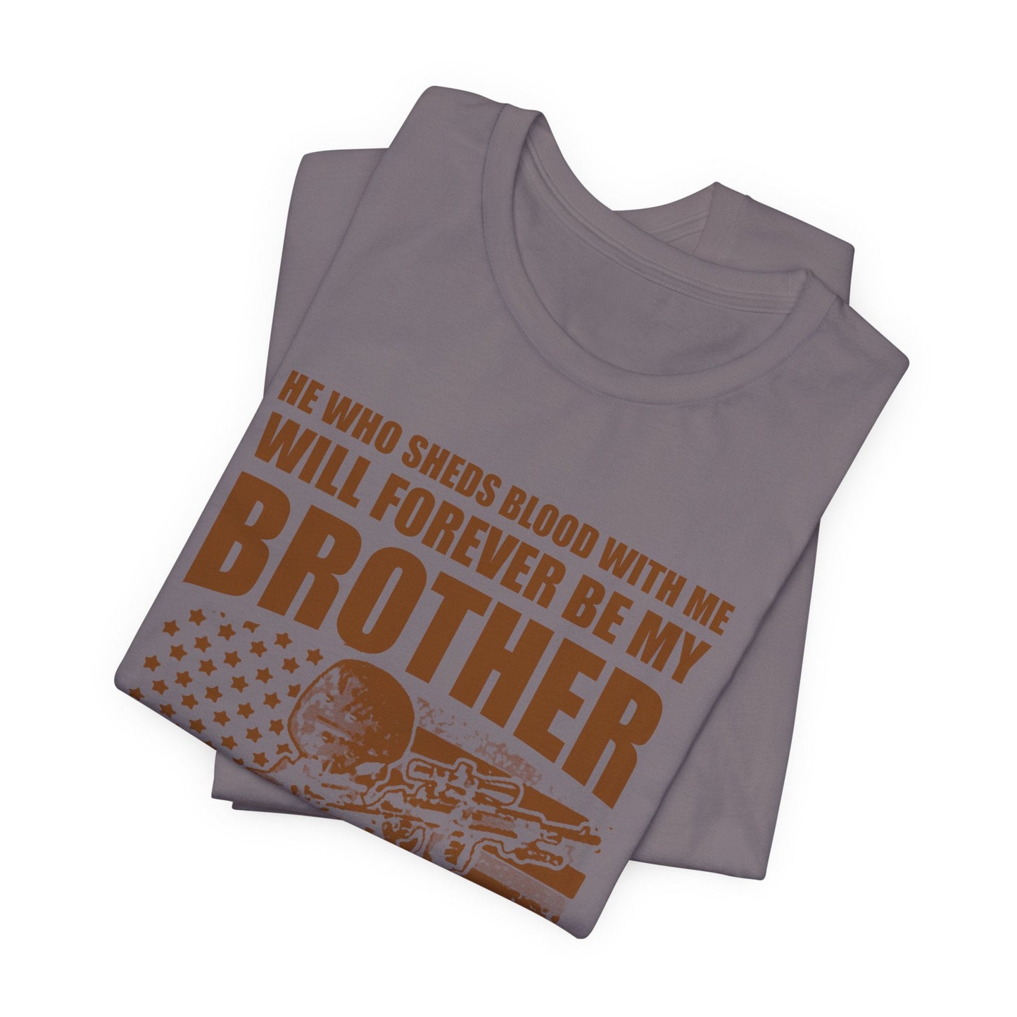 Army Veteran Patriotic Graphic Design Unisex Cotton T-Shirt v47