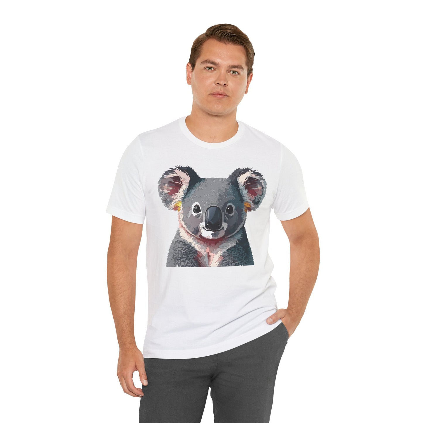 Unisex Animal Print Tee Shirt With Animals Art Design And Wildlife Graphic Comfortable Everyday Wear
