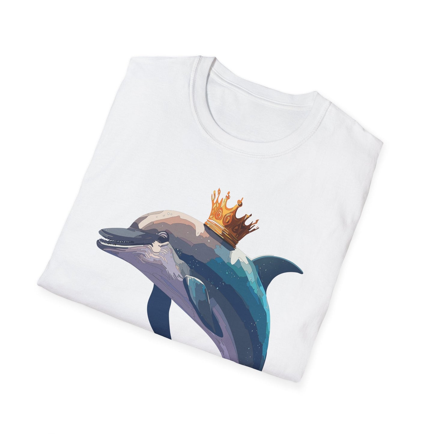Dolphin Shirts Unisex Gildan Softstyle 64000 100 Percent Cotton Tee For Animal Lovers