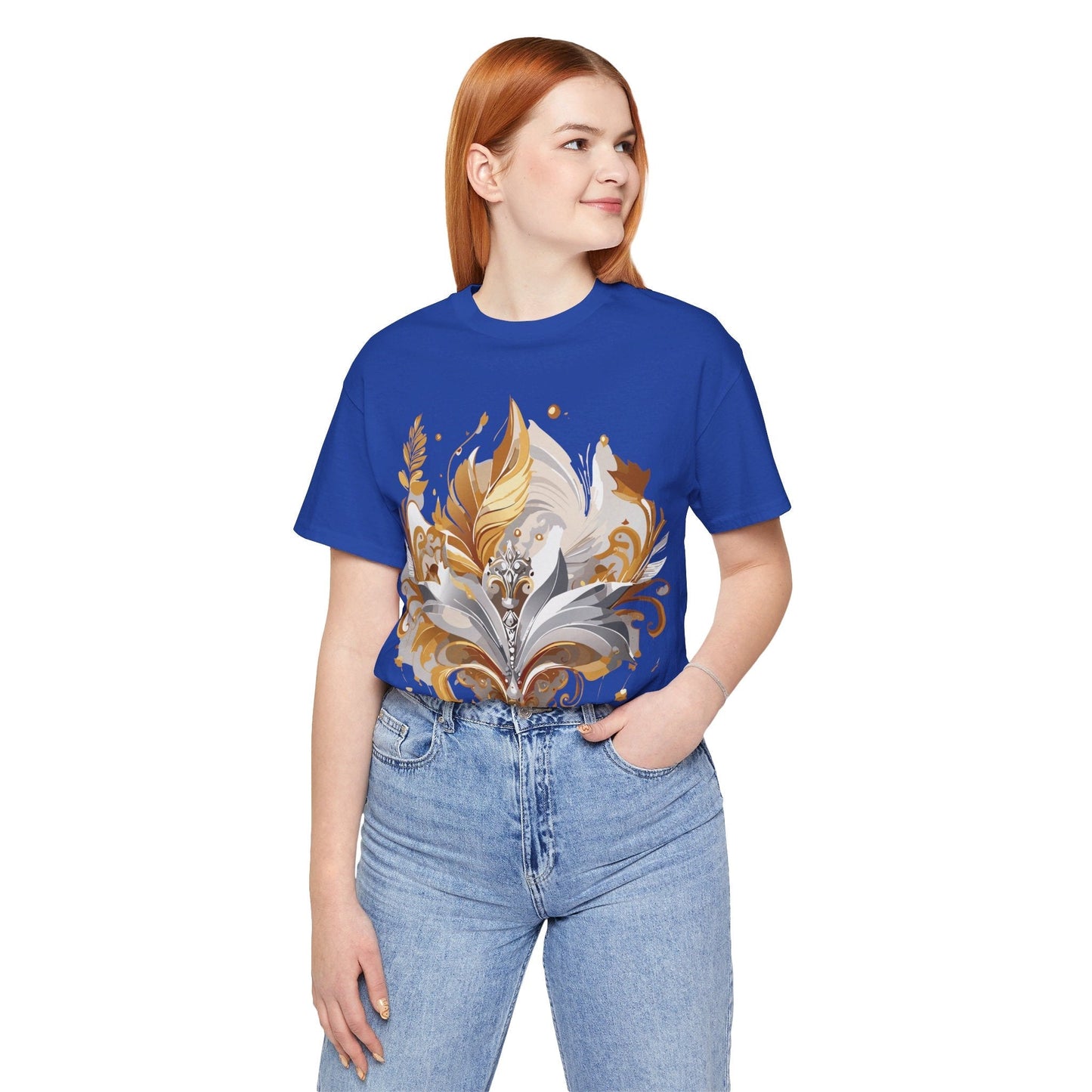 Adelpha Premium Graphic Tee Unisex Short Sleeve Jersey Shirt With Vintage Inspired Artwork
