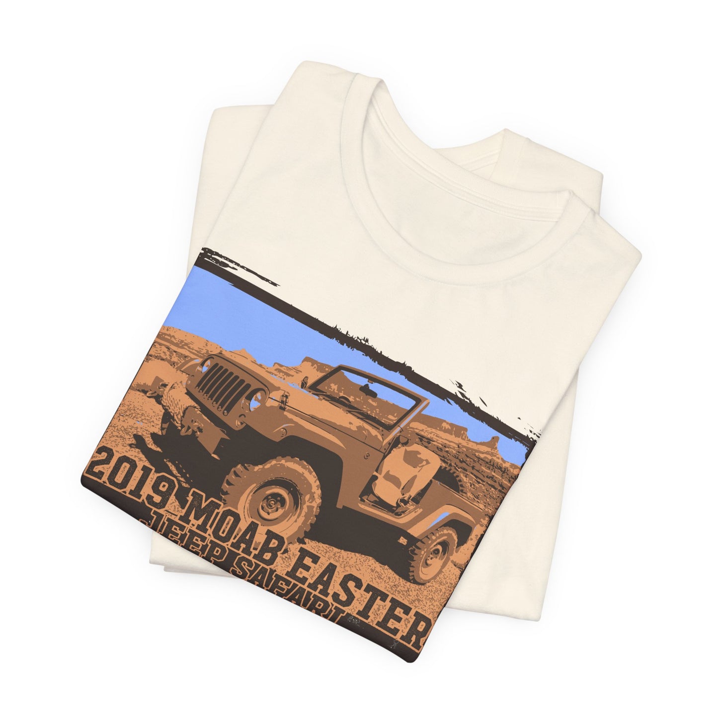 Moab Easter Safari Graphic Design Tee, Moab Easter Shirt, Vintage Tees, Art Design T-Shirt, Graphic Tee, Retro Art Shirts