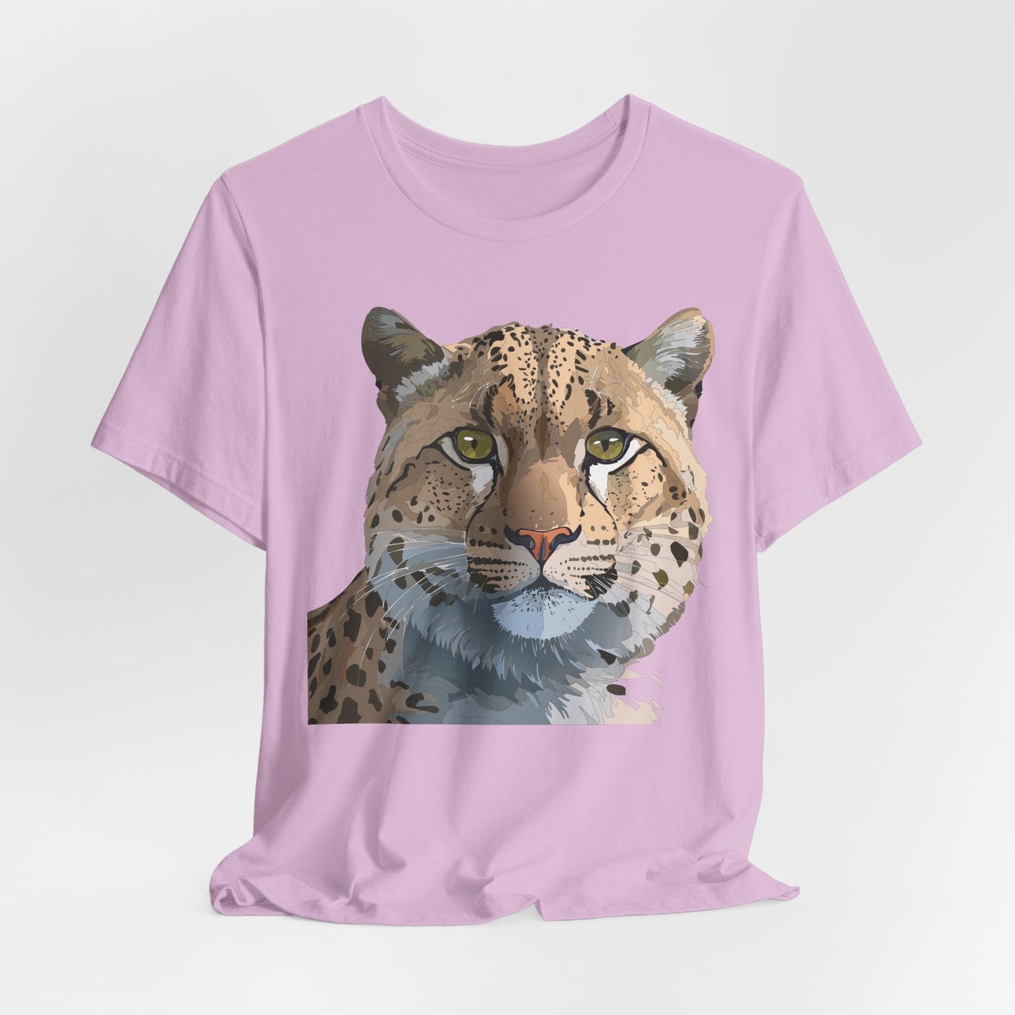 Unisex Animal Shirt With Animals Art Design Tee Short Sleeve Wildlife Print Tee Shirt