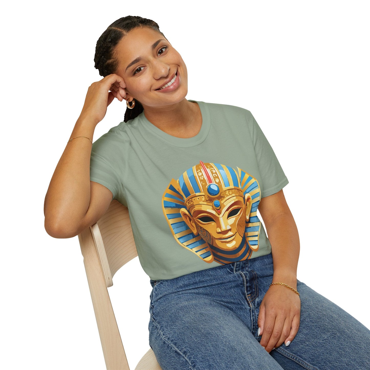 Mask Tee Shirt Unisex Masquerade Tee Softstyle Ring Spun Cotton Comfort For Everyday Wear