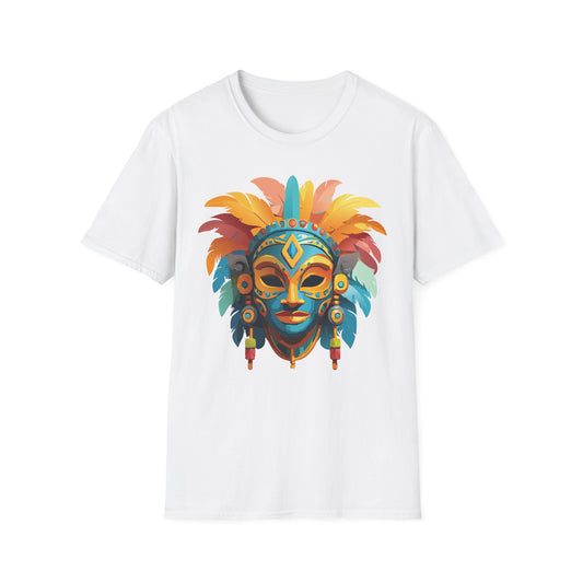 Mask Masquerade Carnival Graphic Tee Gildan Unisex 100 Cotton Tee Shirt m38