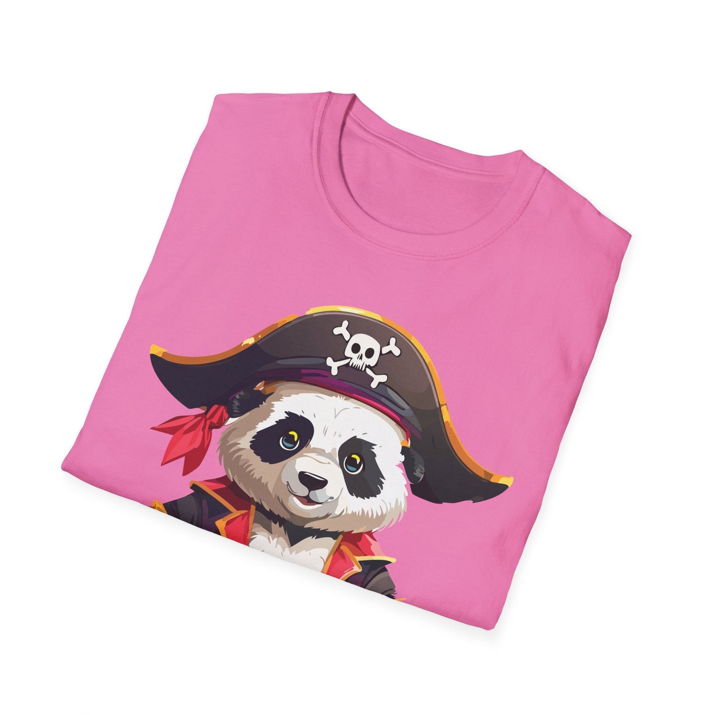 Panda Shirt Unisex Panda Tee Softstyle 64000 Gildan 100 Percent Cotton Animal Tee