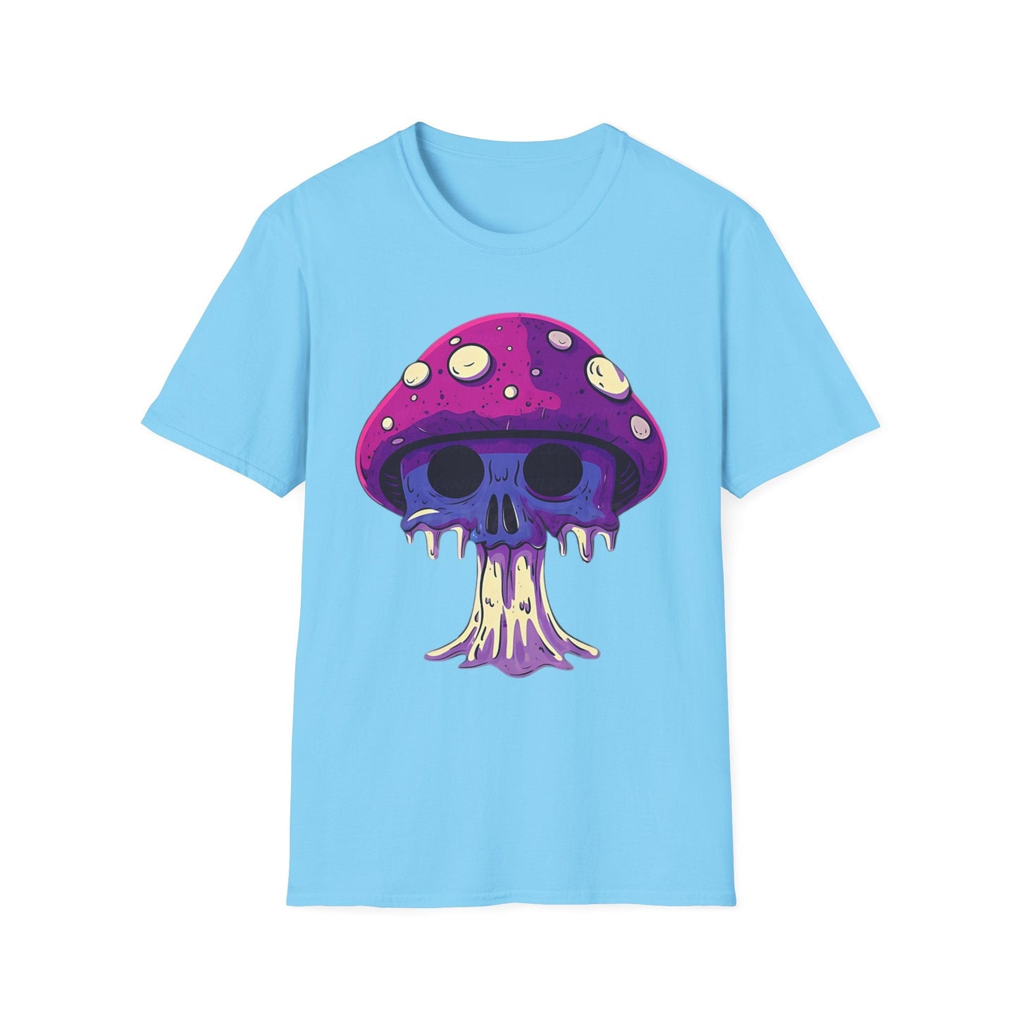 Mashroom Tee Shirt Unisex Funny Mashroom Graphic Softstyle Tee Gildan 64000 Quality Cotton