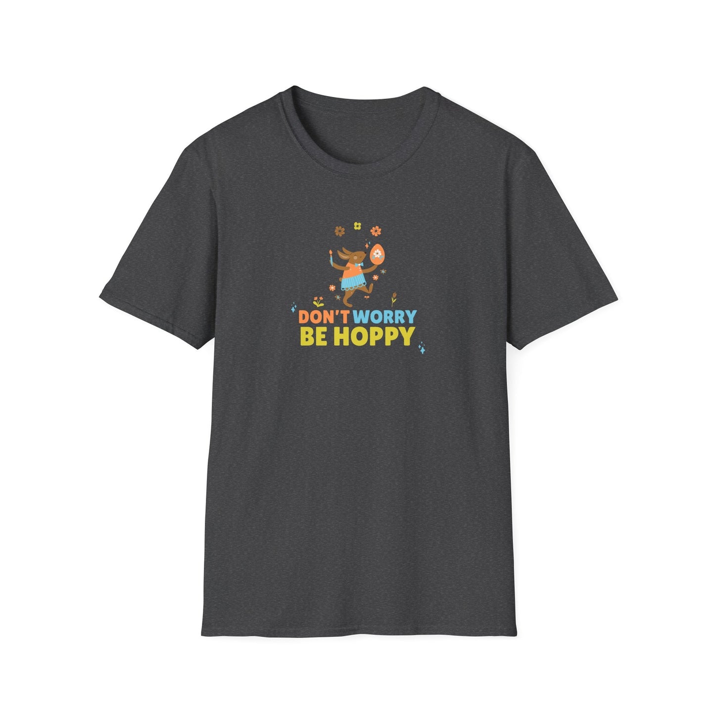 Easter Day T Shirt With Signature Art Design Unisex Softstyle Tee 64000 By Gildan
