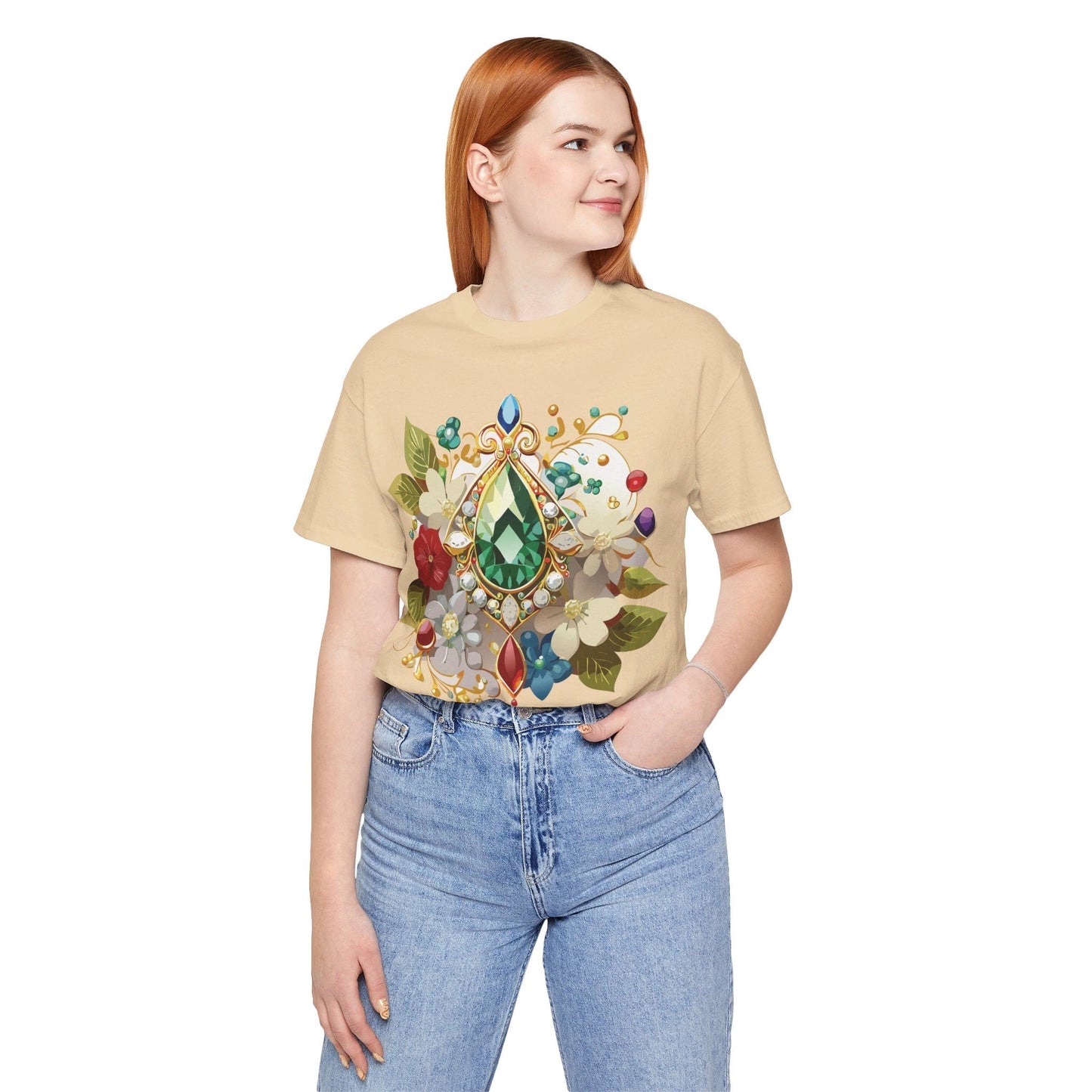 Adelpha Vintage Inspired Graphic Tee Unisex Jersey Short Sleeve Art Design Shirt