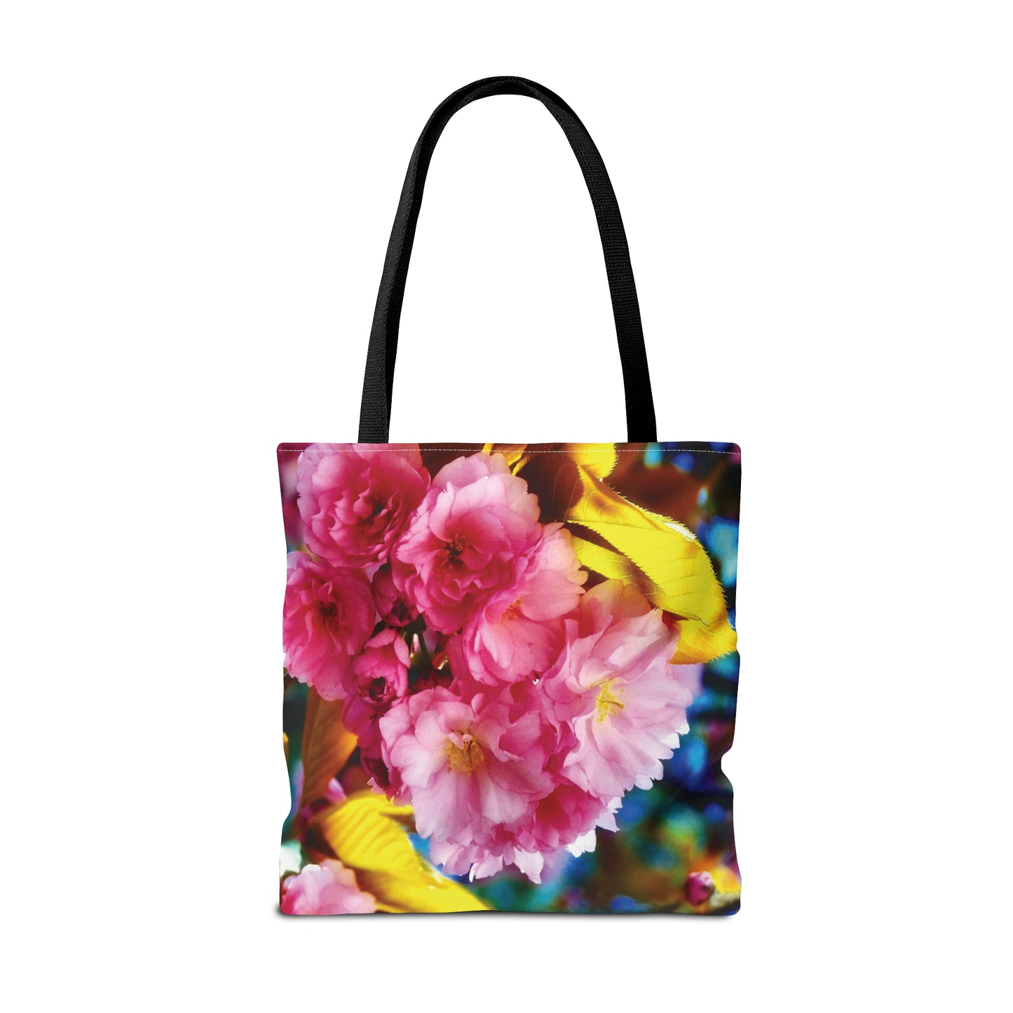 Canvas Bag with Floral Prints