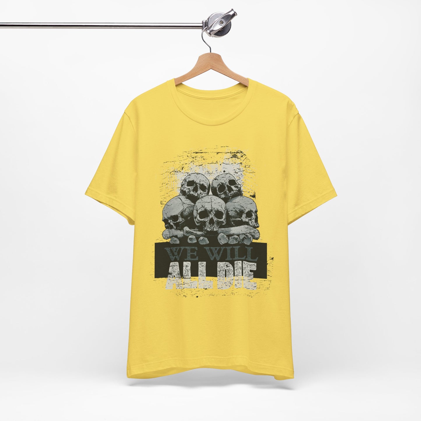 All Die Skull Graphic Design Tee, Skull Shirt, Vintage Tees, Art Design T-Shirt, Graphic Tee, Art Shirts