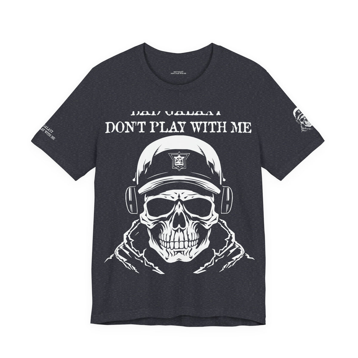 Skull Rock Graphic Unisex Cotton Bella+Canvas Tee with Art Design b44