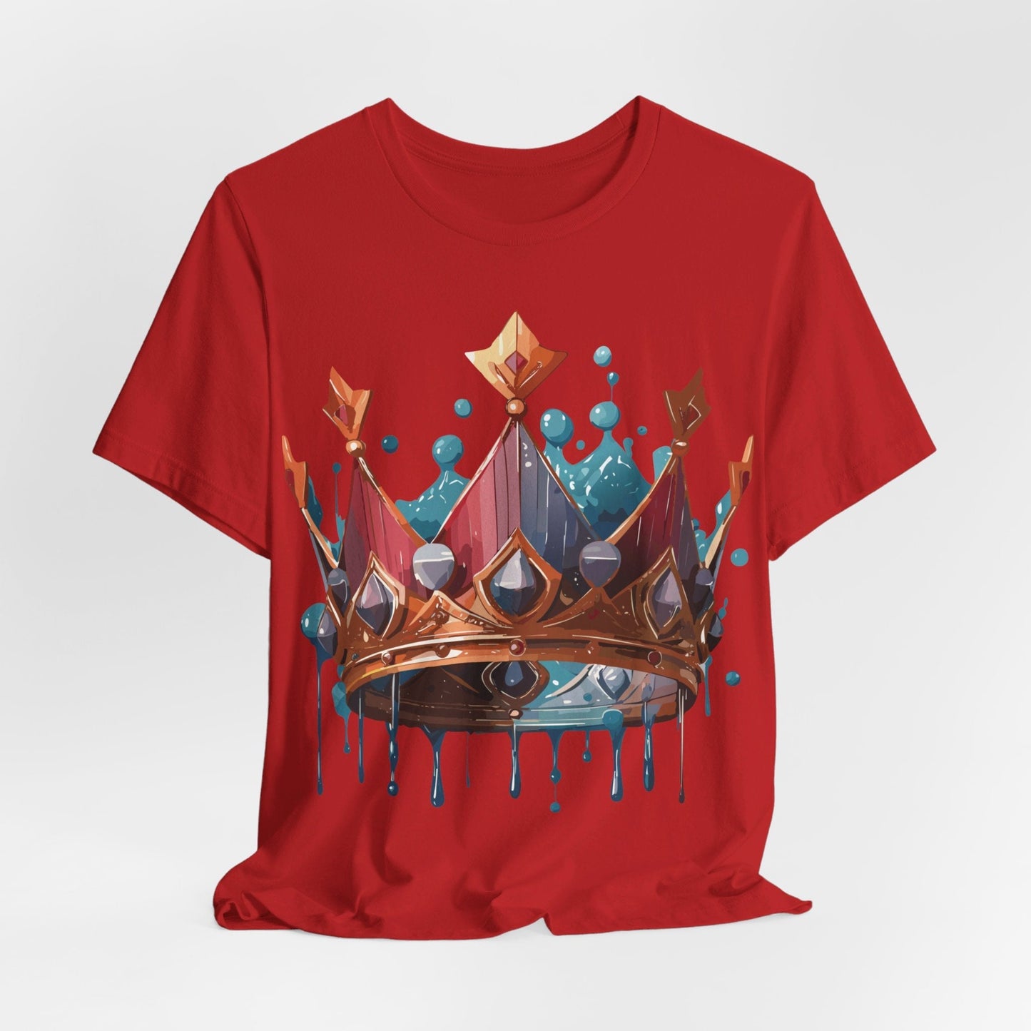 Crown Graphic Unisex 100 Cotton Vintage Artwork Tee 7