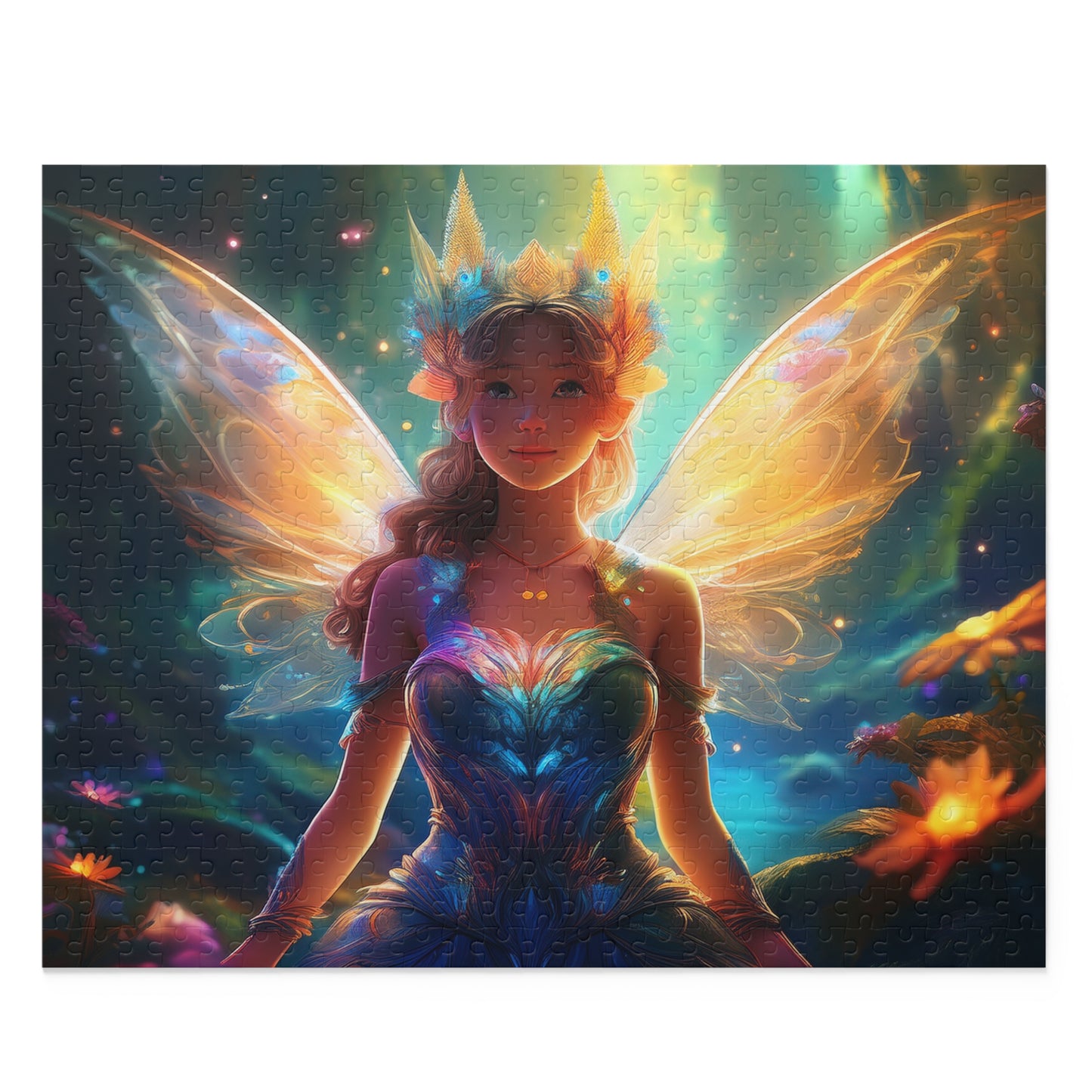 Fairy Puzzle 500-Chipboard Pieces in Box | Kids Puzzles Size: 16" x 20",  Ages 9+ and Family pn11