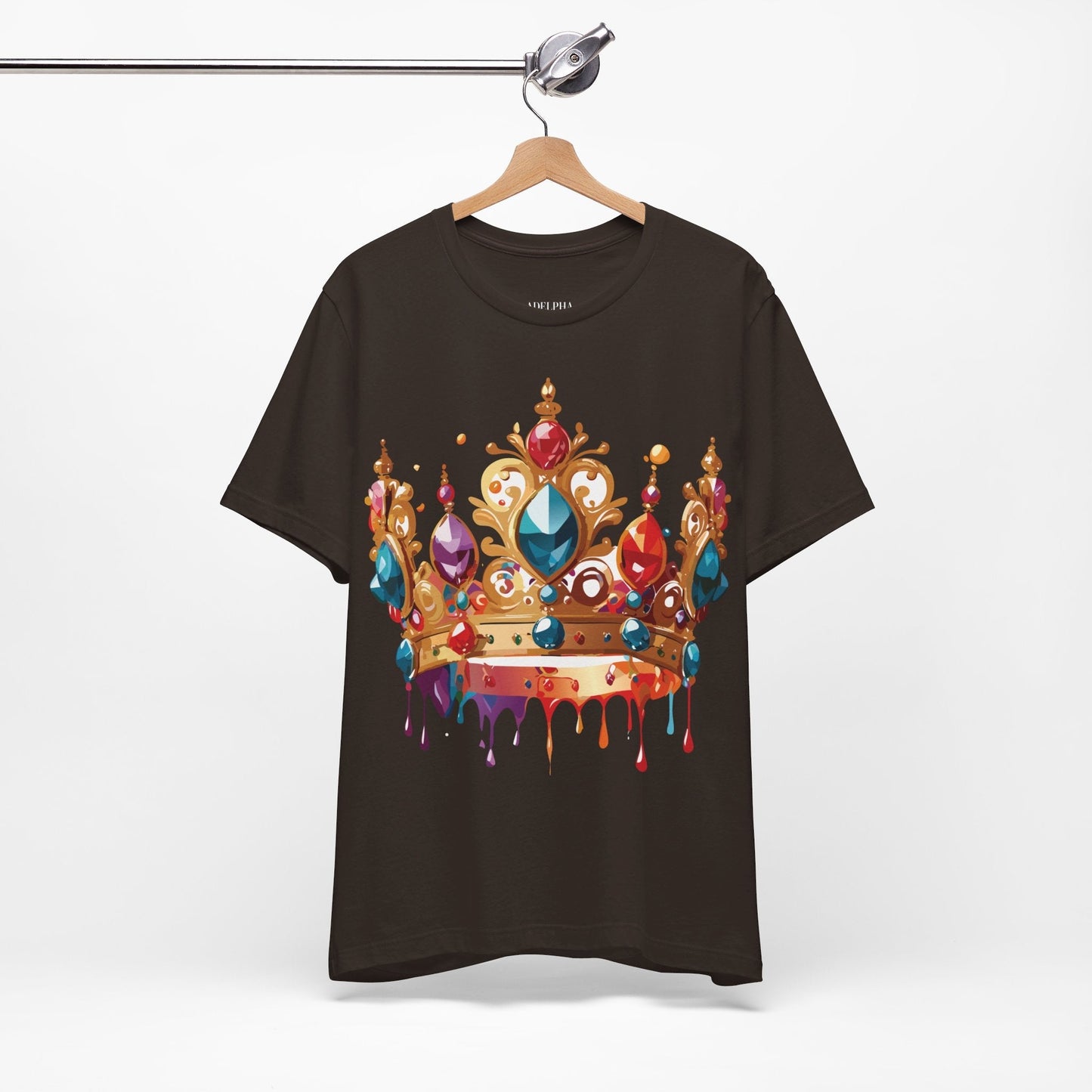 Crown Graphic Unisex 100 Cotton Vintage Artwork Tee 11