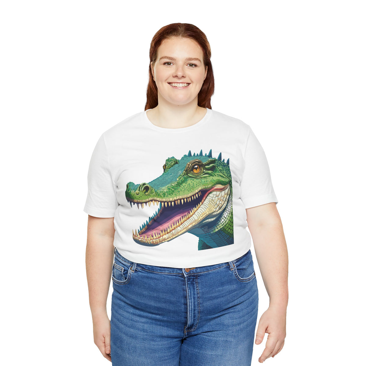 Wild Animals  Graphic Unisex Cotton Bella+Canvas Tee with Art Animal Design ab46
