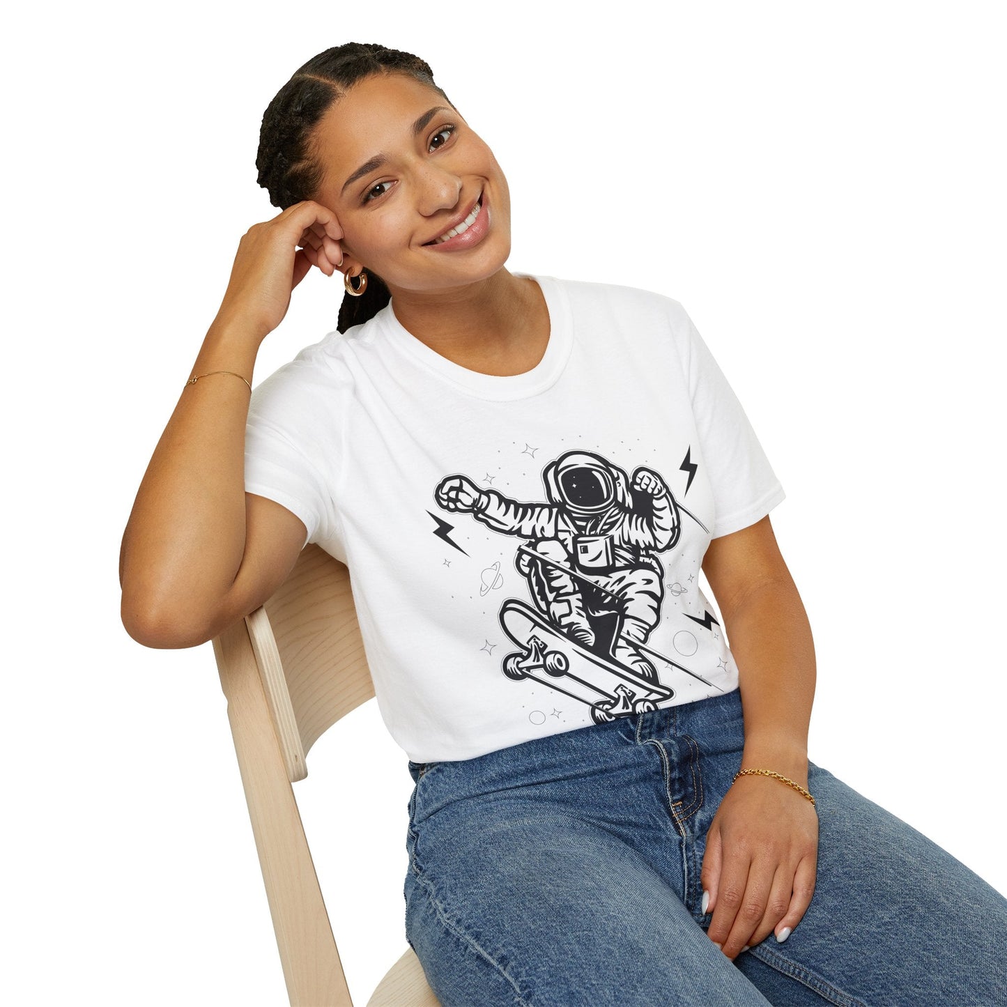 Cartoon T Shirt Unisex Animation Tee Funny Graphic Tee Softstyle 64000 100 Percent Cotton