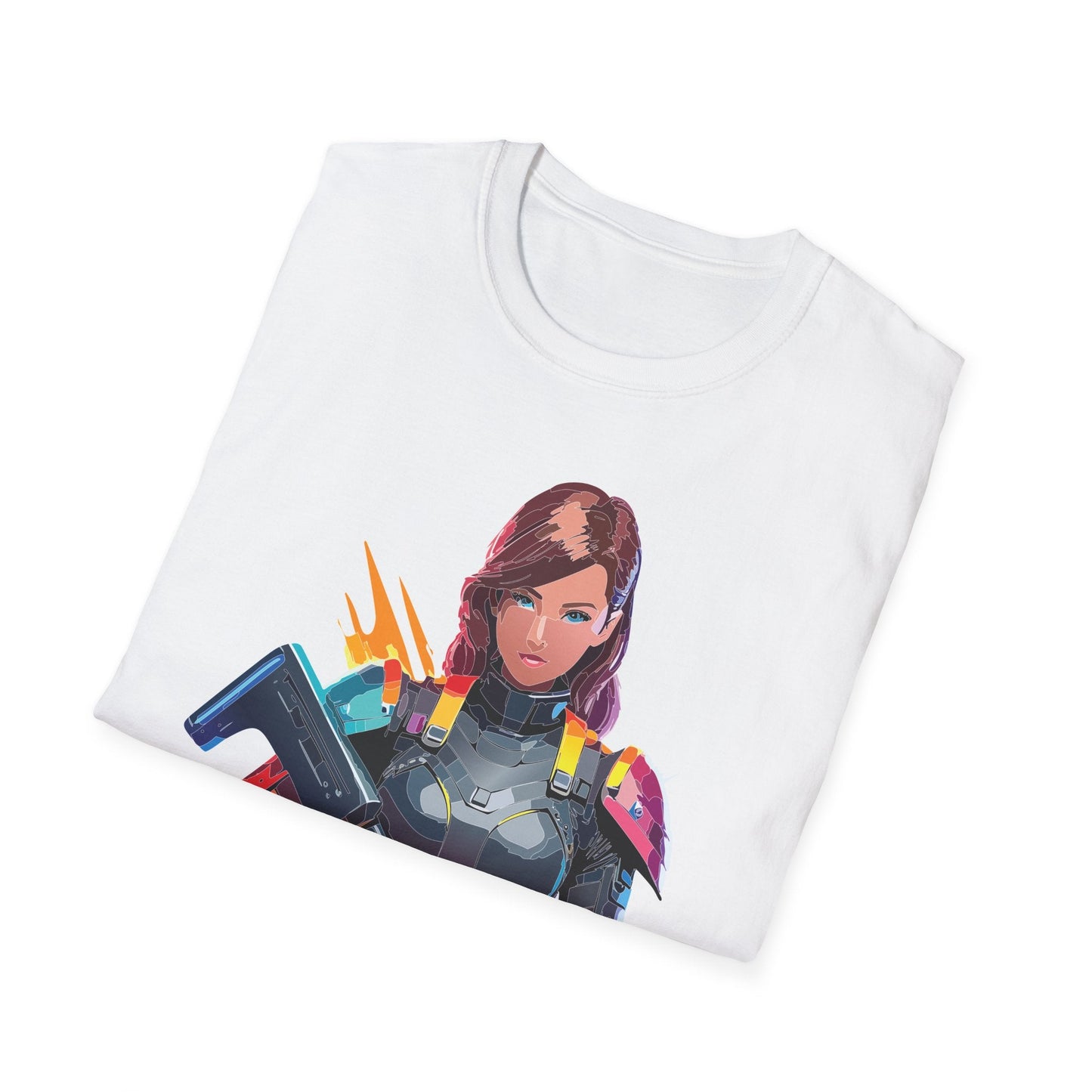 Robocop T Shirt Unisex Gildan Softstyle 64000 100 Percent Ring Spun Cotton Tee Casual Wear
