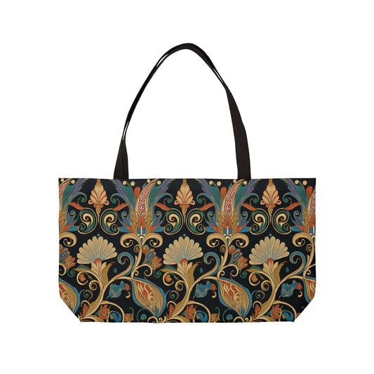 Ornament Print Big Bag Unisex Spun Poly 24x13 Canvas Art Bag OR-2