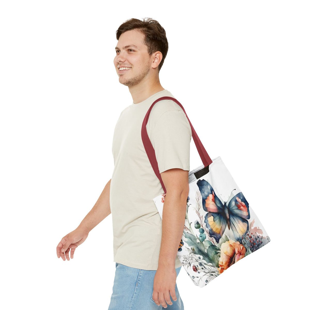 Butterfly Canvas Tote