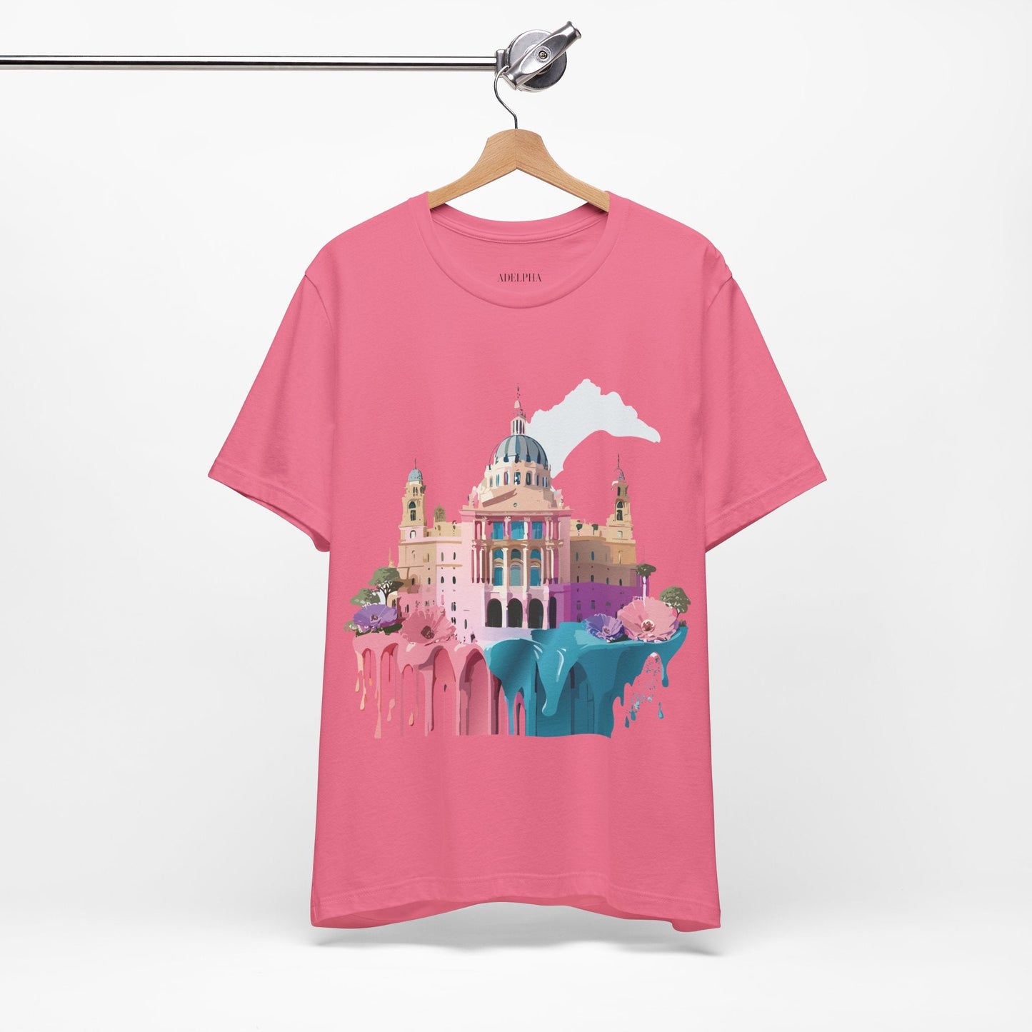 Madrid Tourist Shirt Graphic Tee Unisex Vintage Inspired Adelpha Art Design Tee Collection