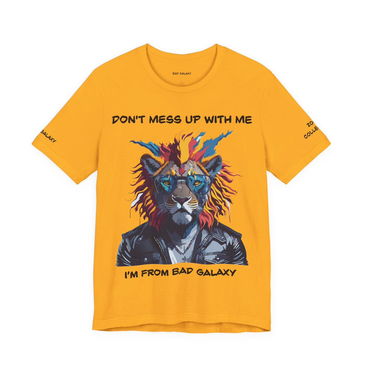 Animal Graphic Unisex Cotton Bella+Canvas Tee with Art Design b6