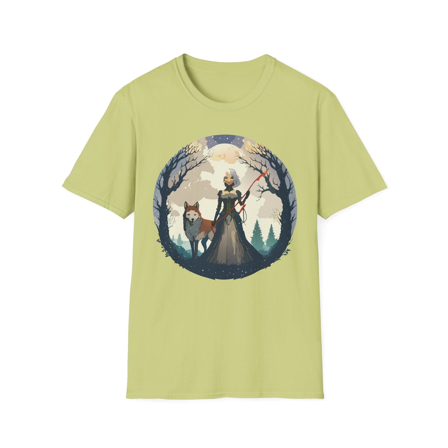 Womens Graphic T Shirts Ladies Art Design Tee Unisex Softstyle Cotton Tee Everyday Comfort