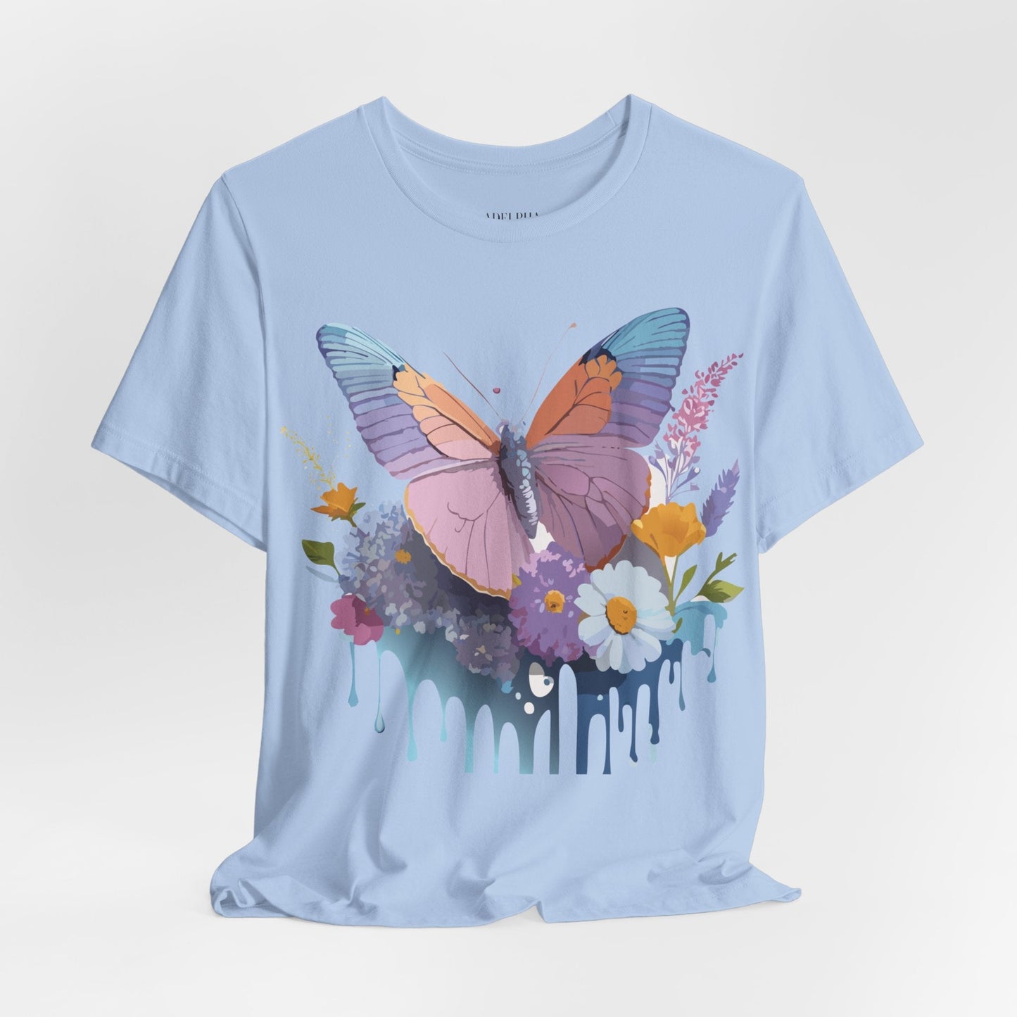 Butterfly Graphic Tee Unisex Vintage Inspired Artwork Adelpha