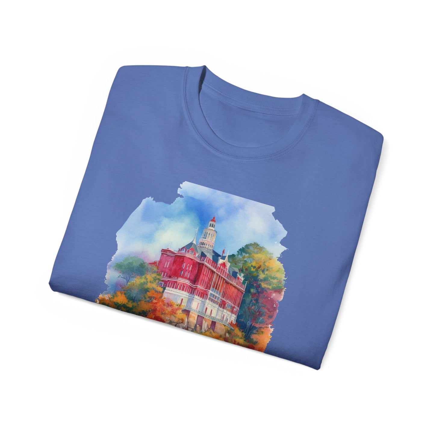 Connecticut Graphic Unisex Cotton T‑Shirt 2