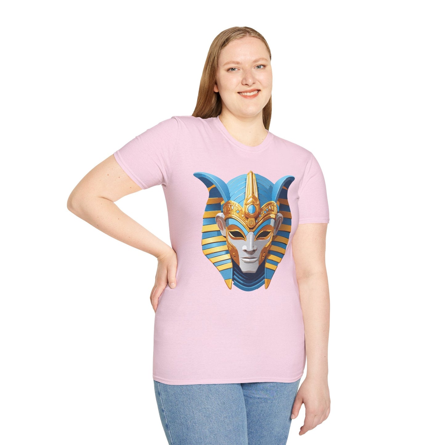 Mask Tee Shirt Unisex Masquerade Tee Gildan Softstyle 64000 100 Percent Cotton Breathable
