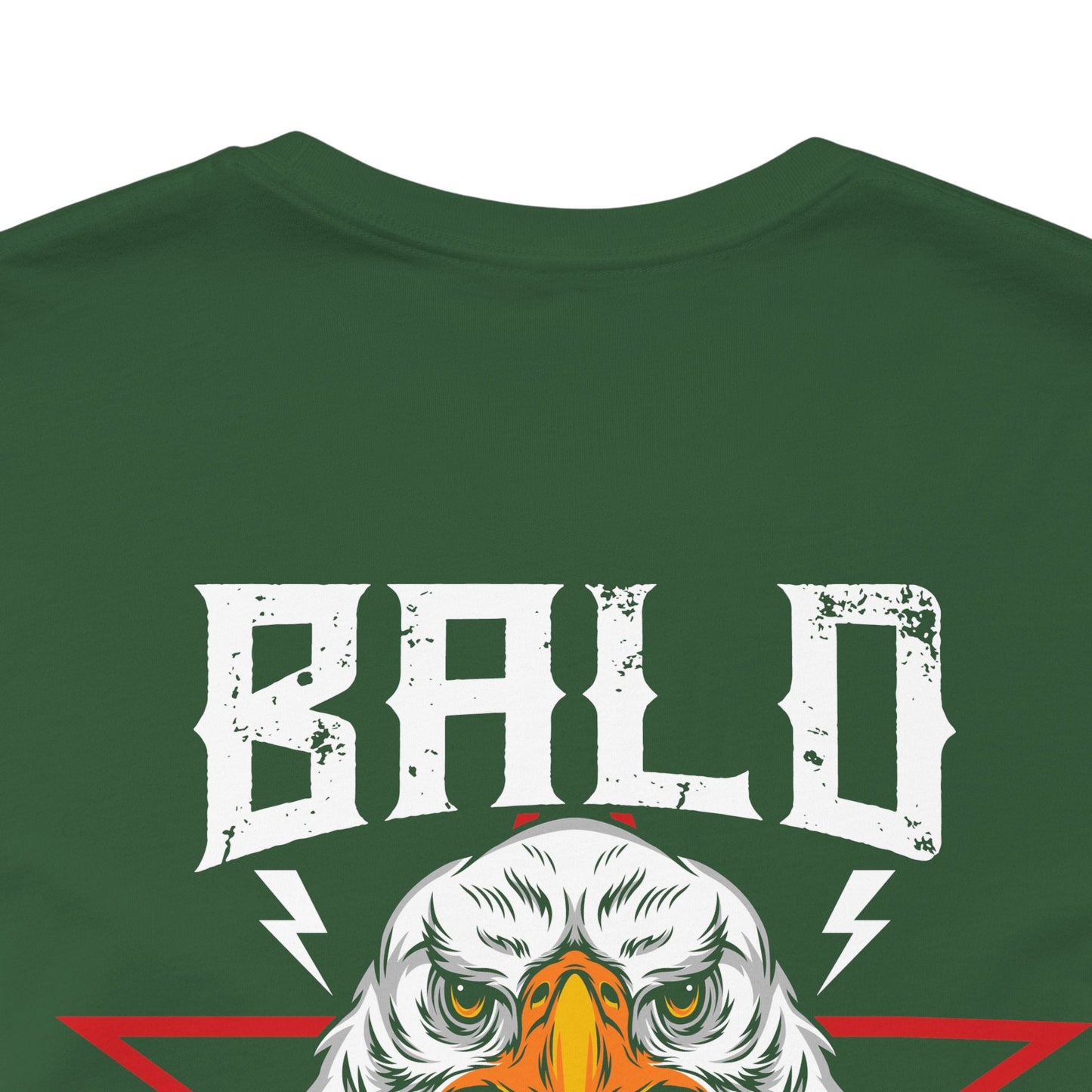 Bald Eagle Graphic Illustration Unisex Cotton Tee a3
