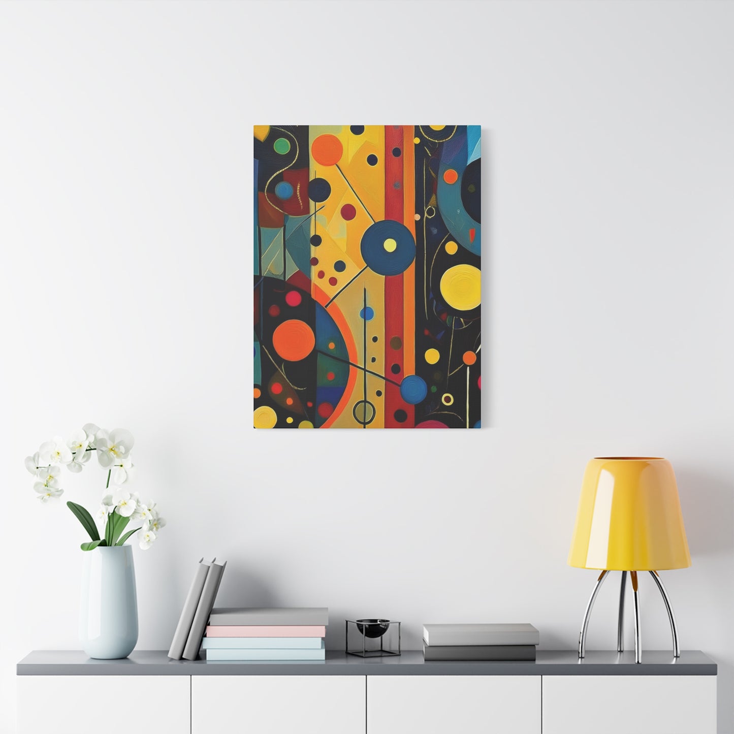 Abstract Oil Painting Print Canvas 20x24,20x30,24x30 24x32,24x36,30x40 32x48,36x48,40x60 Pine-Wood Inner Frame ABS-147