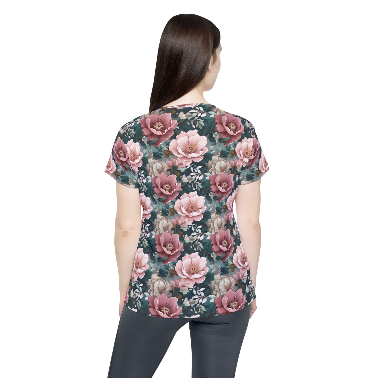 Floral Print Shirt, Shirt with Flowers