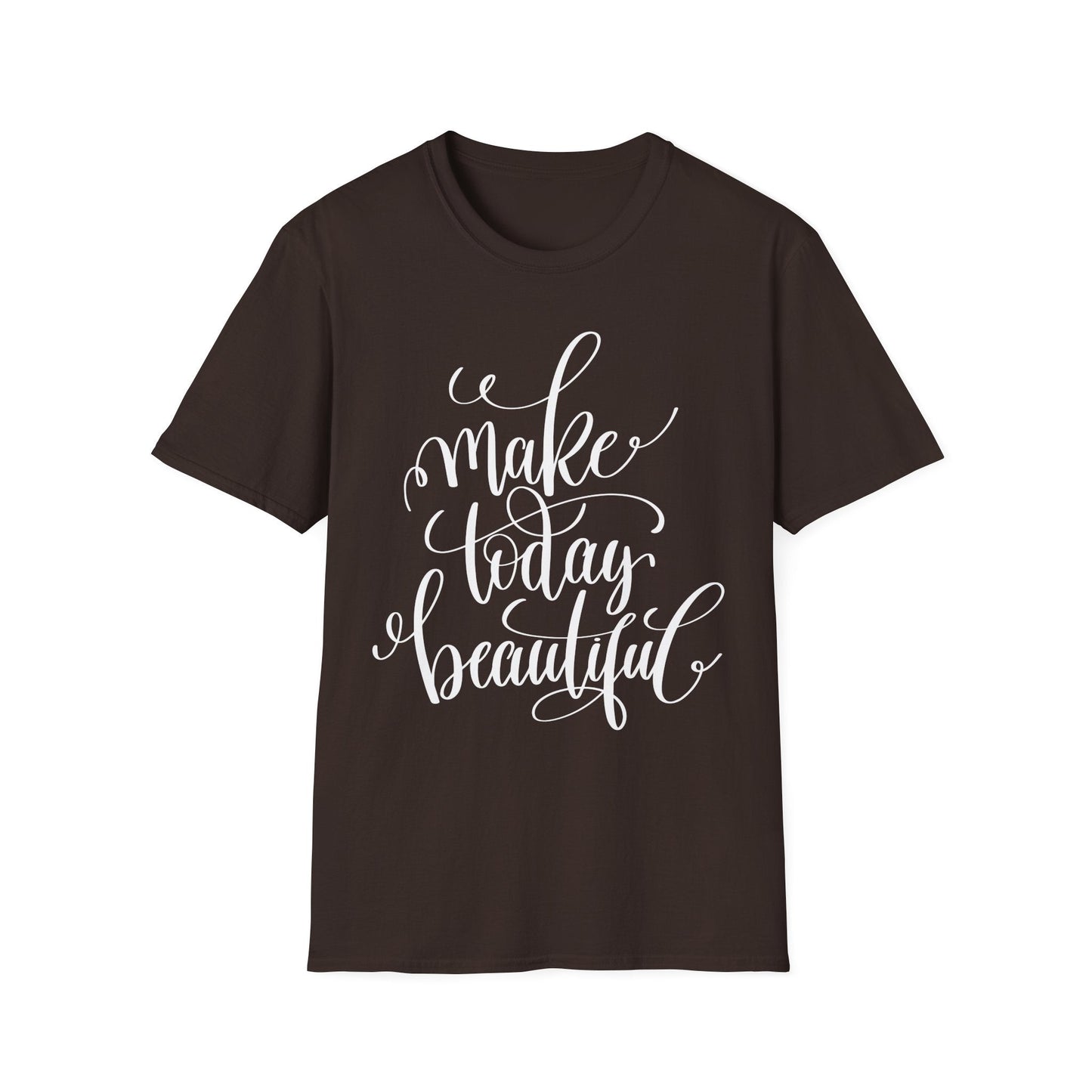 Positive Slogan T Shirt Unisex Softstyle Gildan 64000 With Positive Words And Good Quotes Art Tee