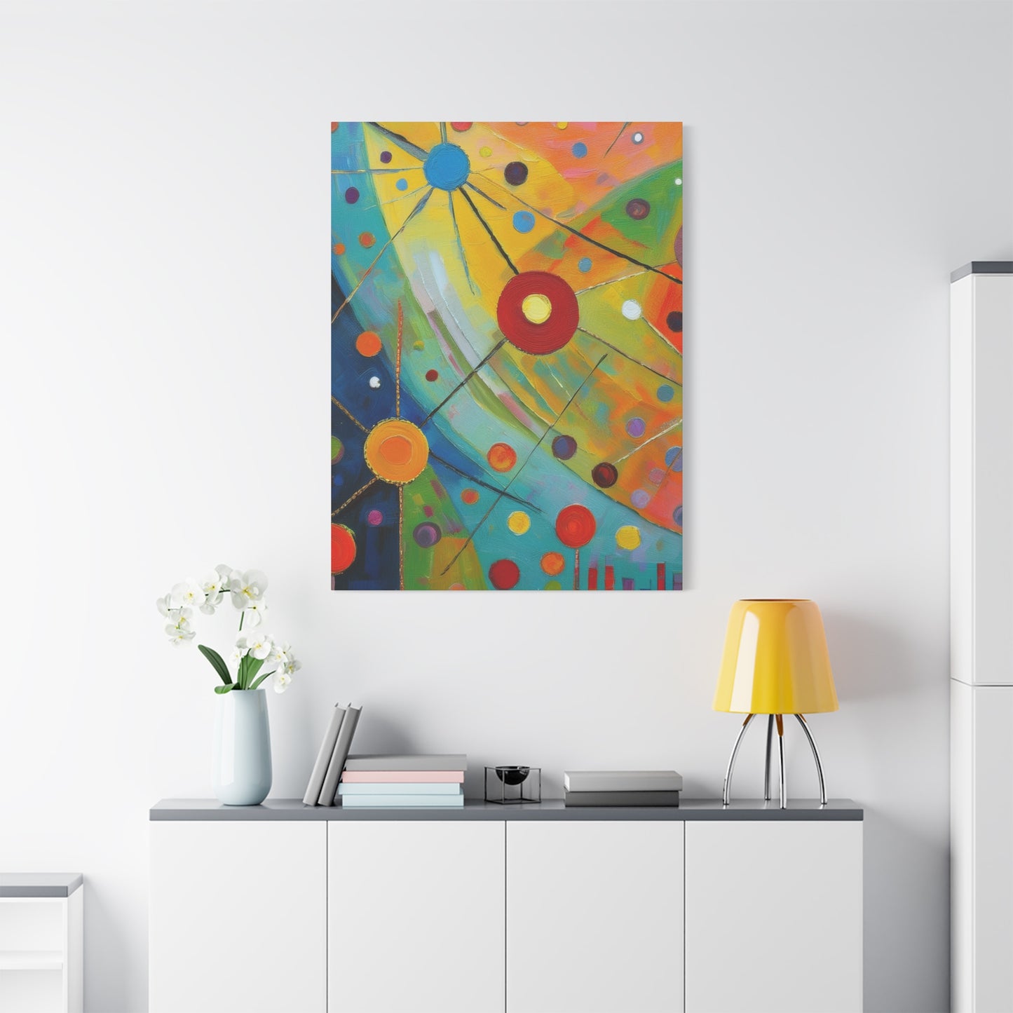 Abstract Oil Painting Print Canvas 20x24,20x30,24x30 24x32,24x36,30x40 32x48,36x48,40x60 Pine-Wood Inner Frame ABS-144