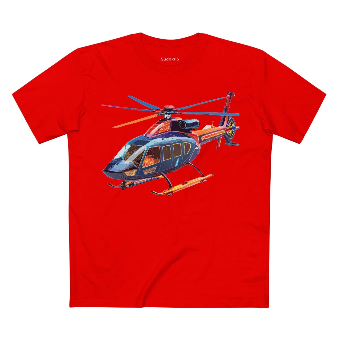 Chopper Graphic Unisex 100 Cotton Staple Tee 9