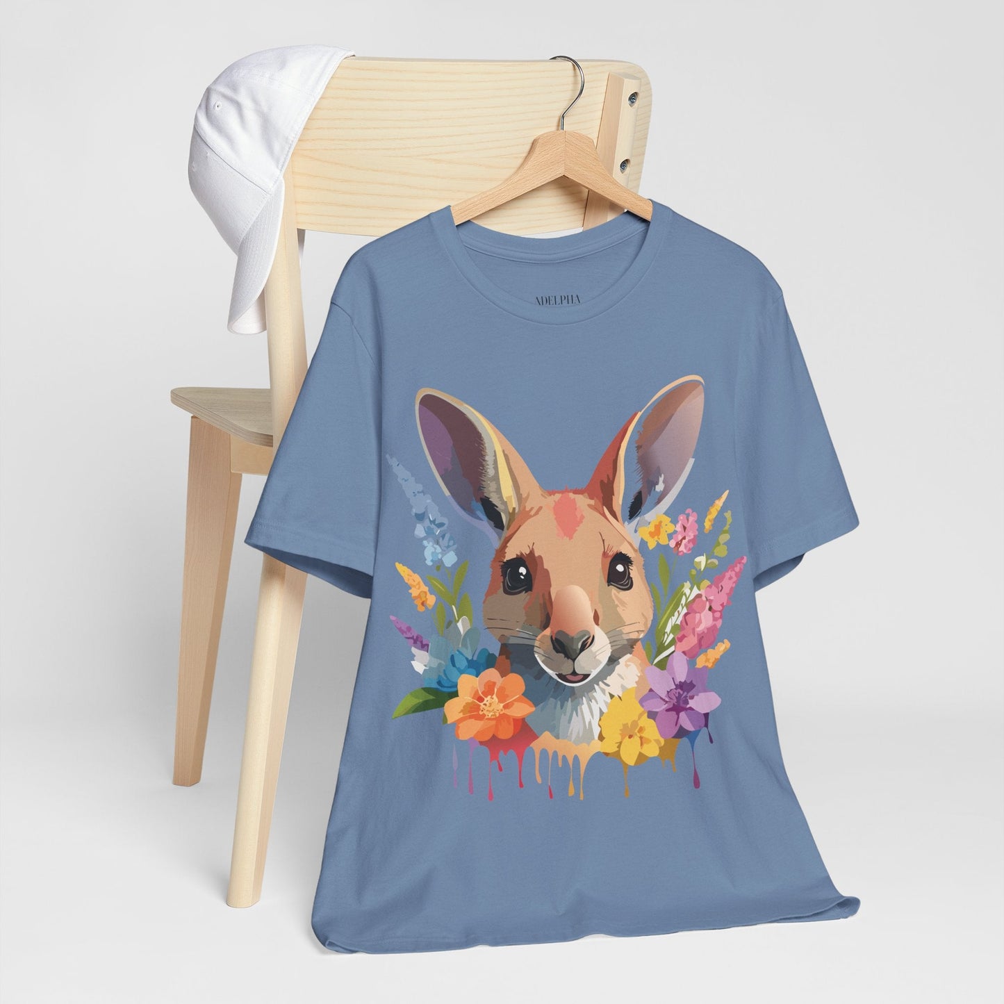 Adelpha Vintage Inspired Graphic Tee Unisex Short Sleeve Comfort Driven Everyday Style