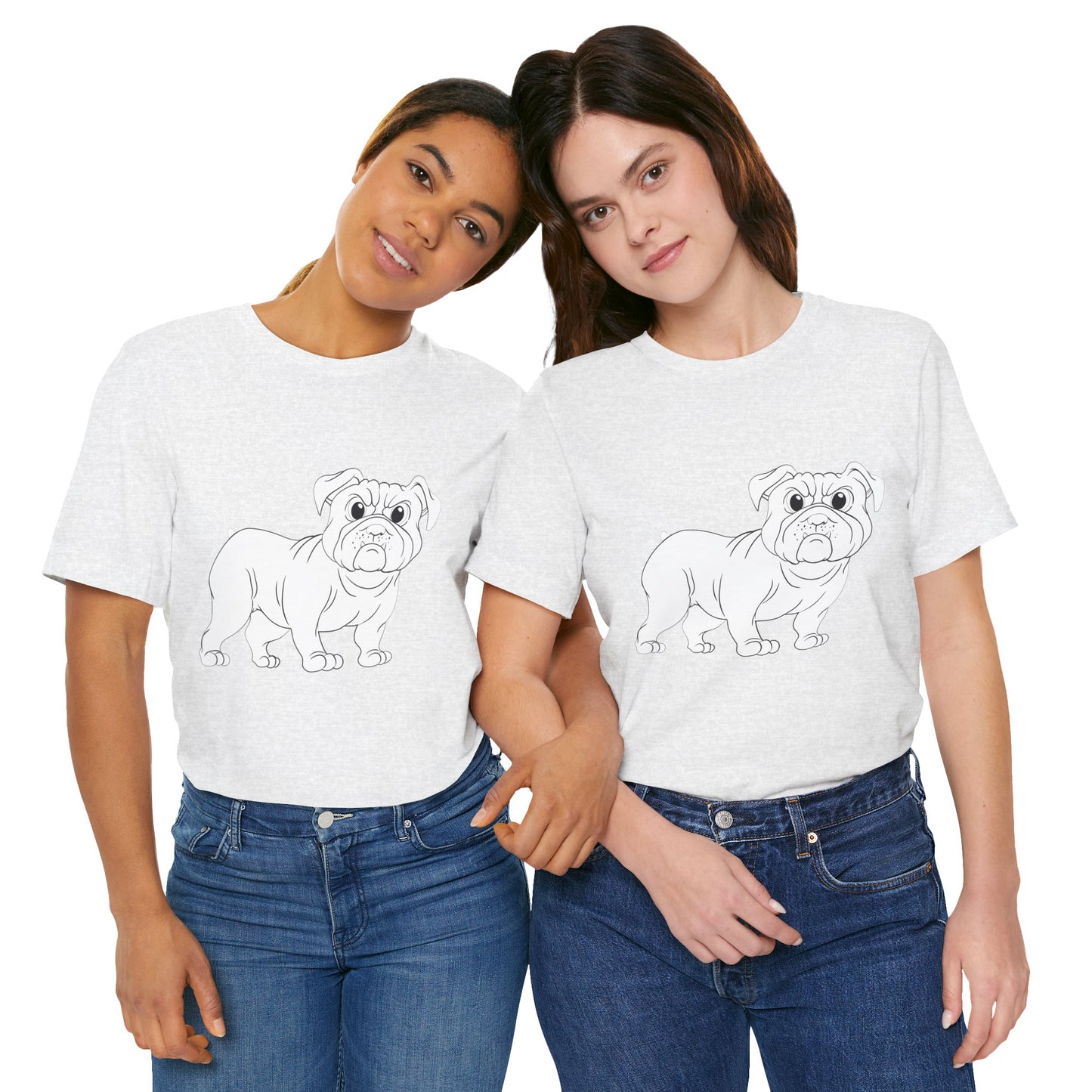 Unisex Tee Shirt with animals Print