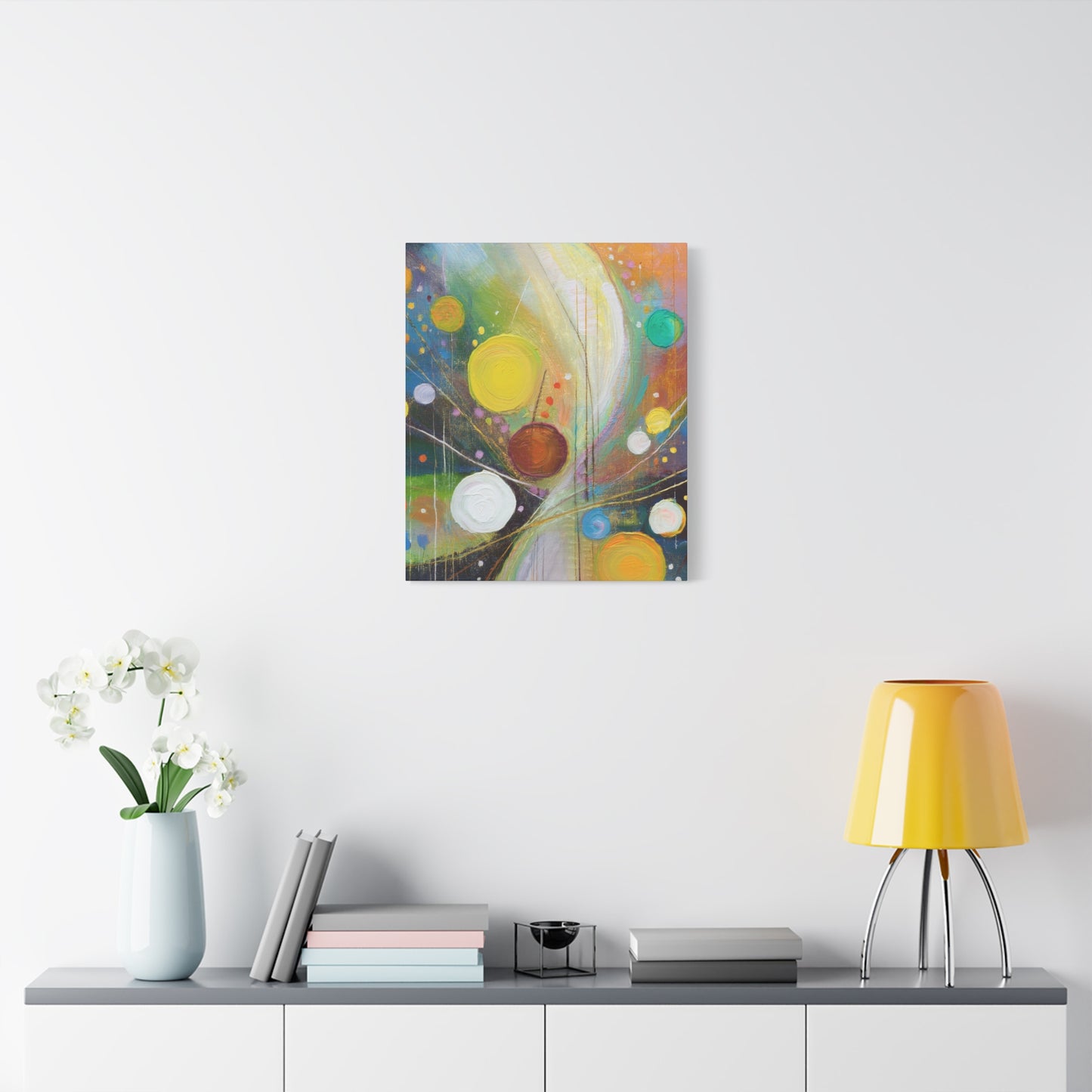 Abstract Oil Painting Print Canvas 20x24,20x30,24x30 24x32,24x36,30x40 32x48,36x48,40x60 Pine-Wood Inner Frame ABS-115