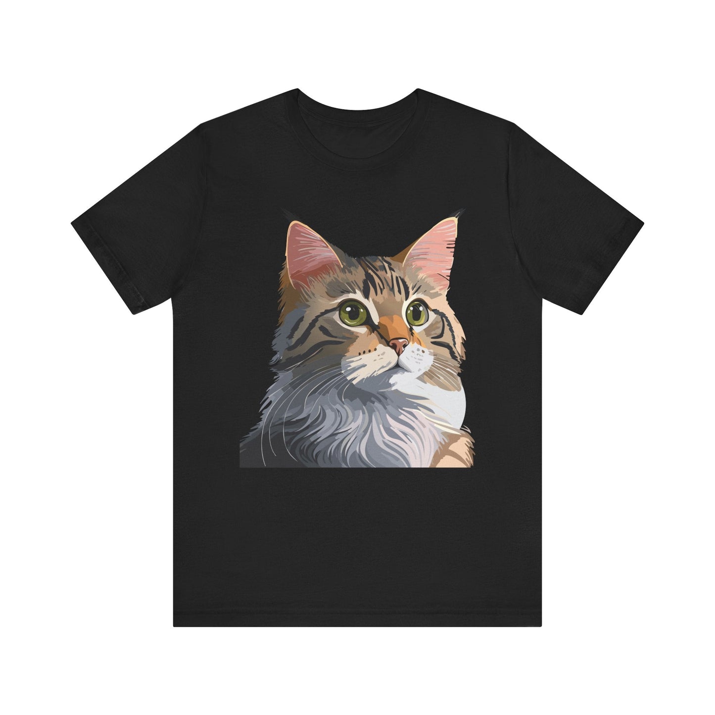 Unisex Animal Shirt Art Design Tee With Wild Animals Short Sleeve Comfort Wear Everyday