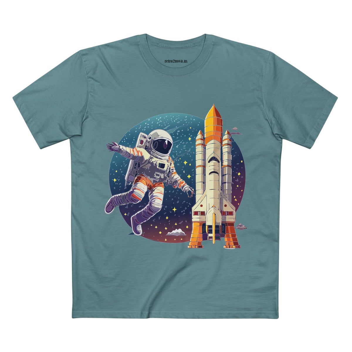 Cosmos Astronaut Graphic Tee Staple Unisex 100 Cotton Tee Shirt - CS-25