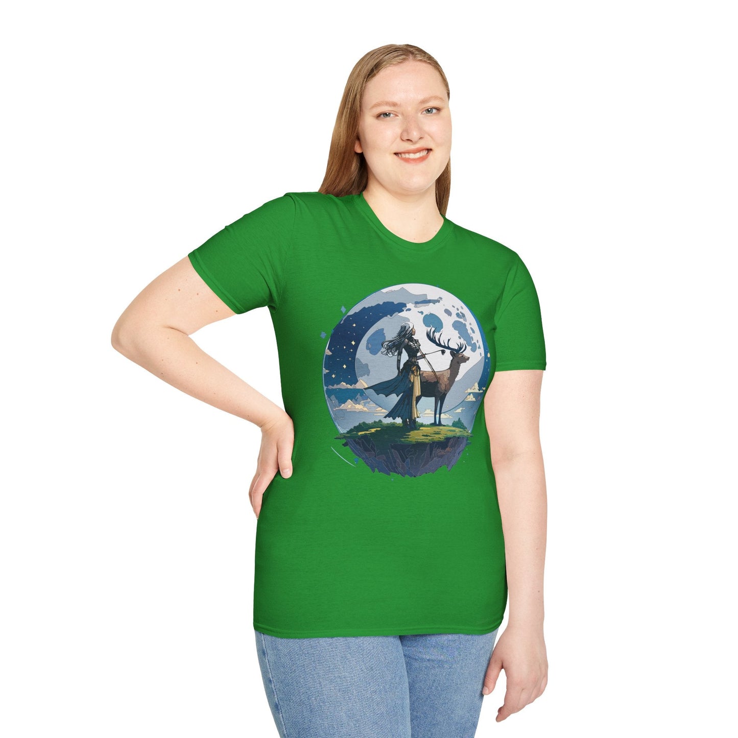 Women Graphic T Shirts Art Design Shirt Unisex Softstyle Gildan 64000 Tee Cotton Everyday Comfort