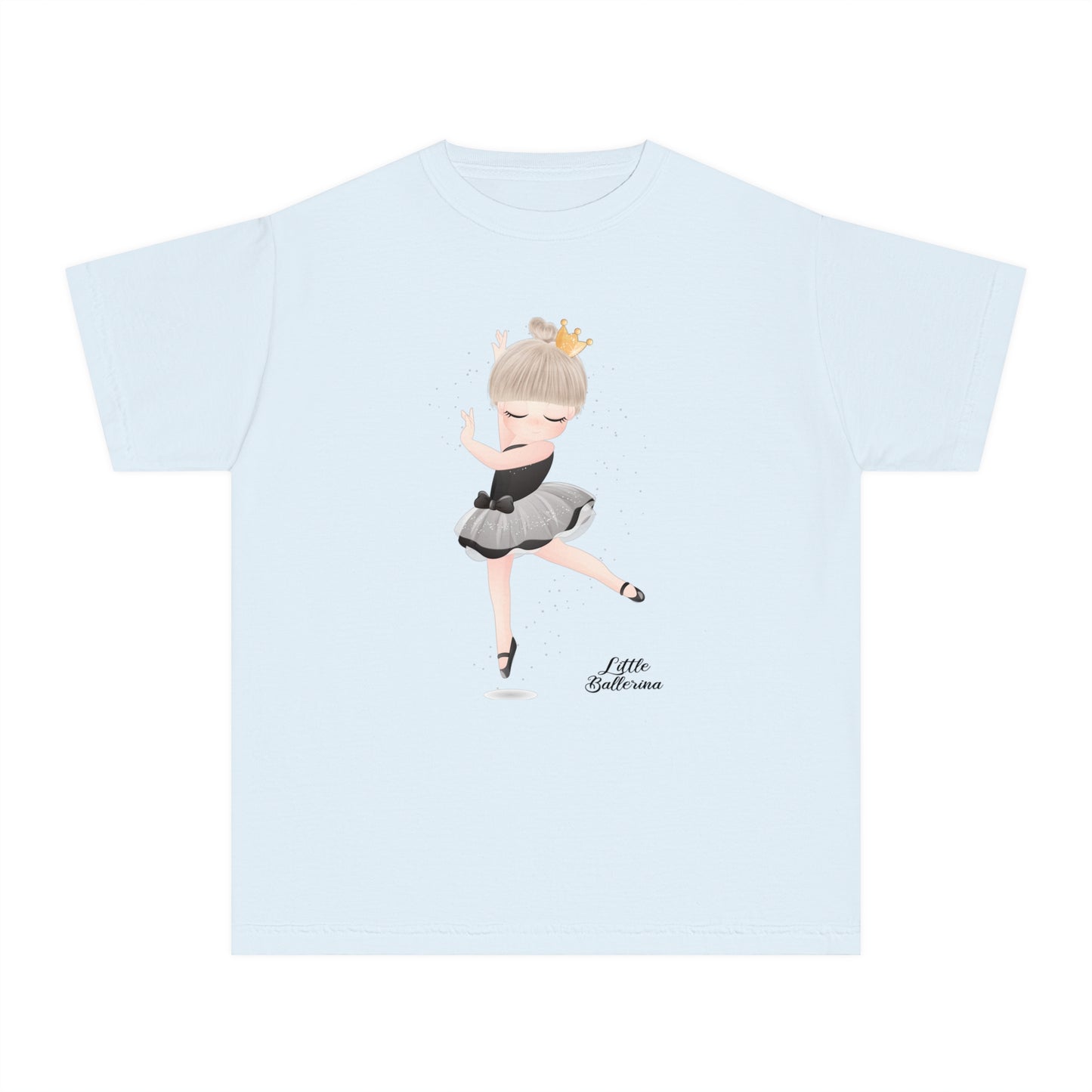 Youth Tee Shirt with Little Ballerina