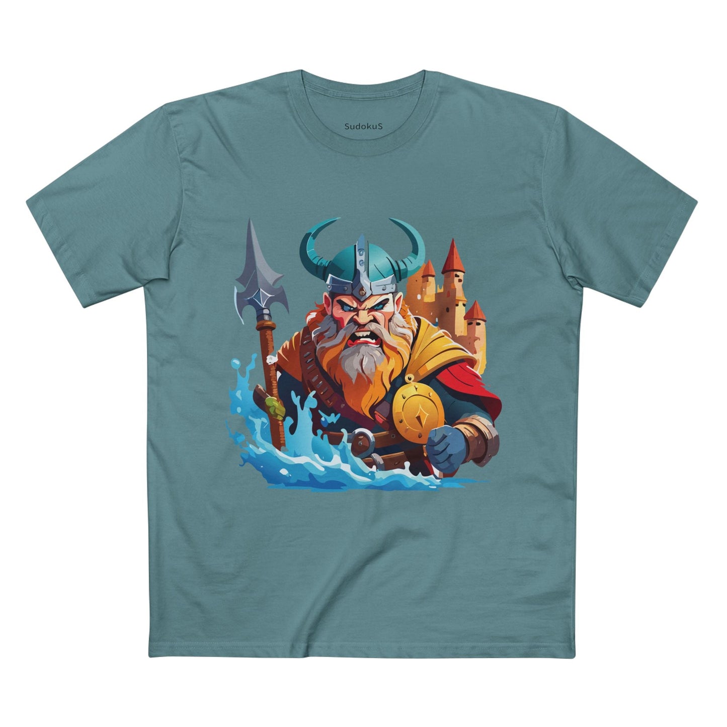 Viking Graphic Unisex 100 Cotton Staple Tee 14