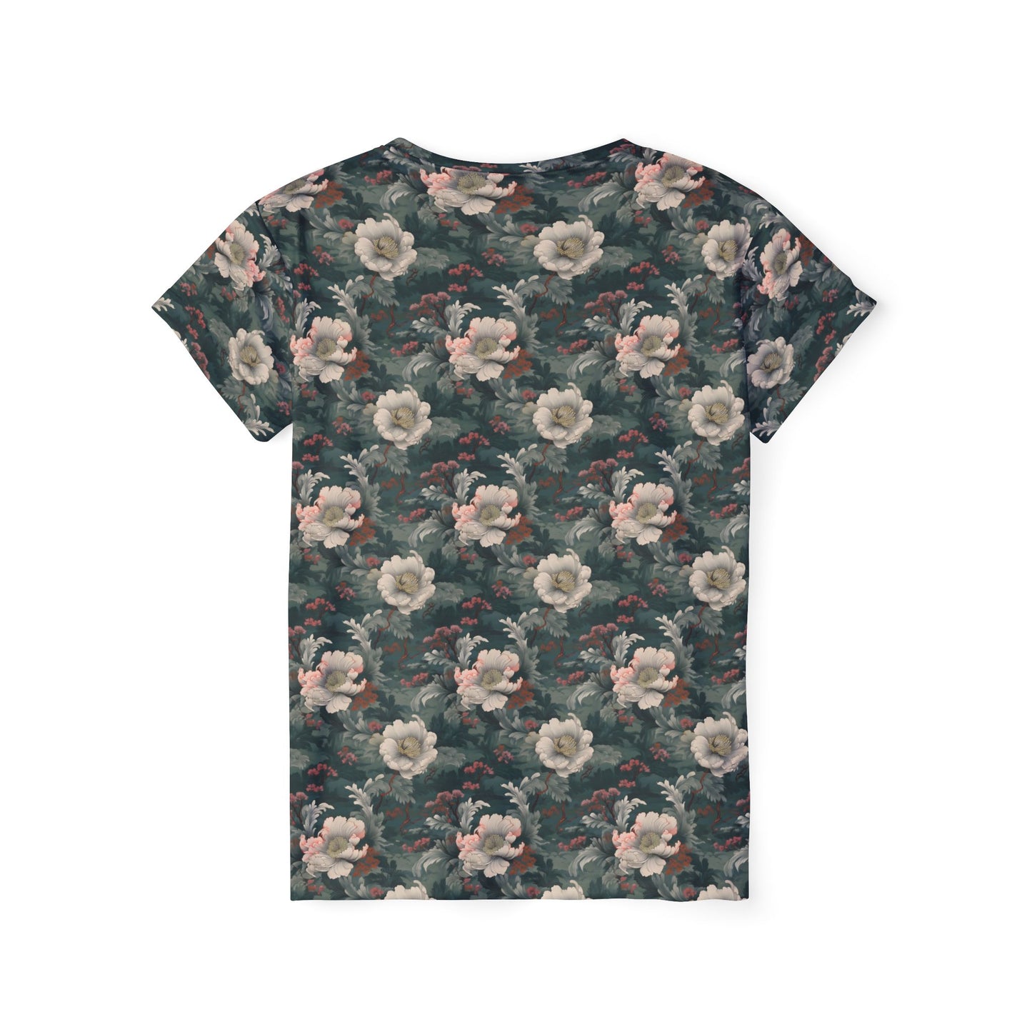 Women Poly Shirt with Floral Print F286