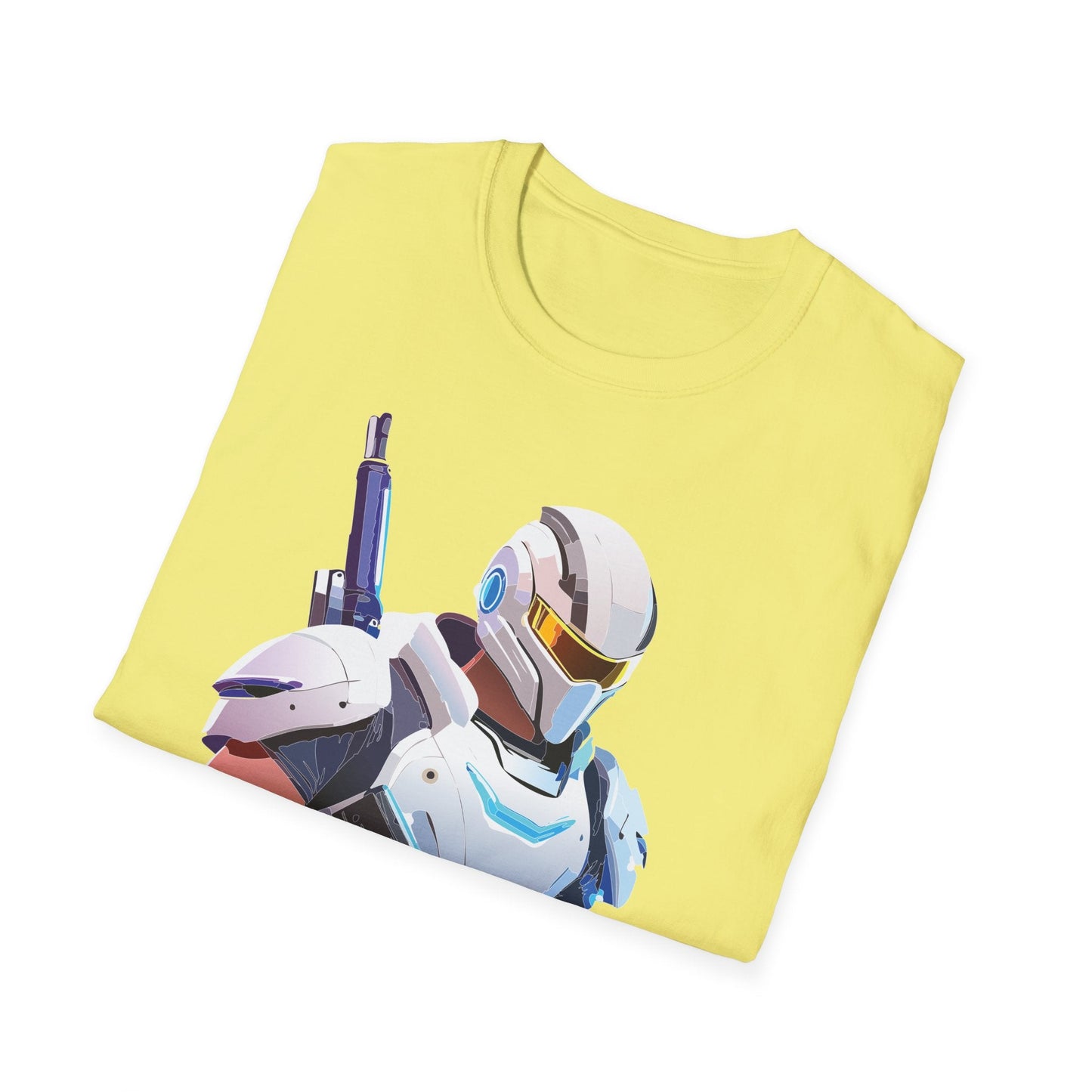 Robocop T Shirt Unisex Softstyle 64000 Gildan 100 Percent Ring Spun Cotton Graphic Tee