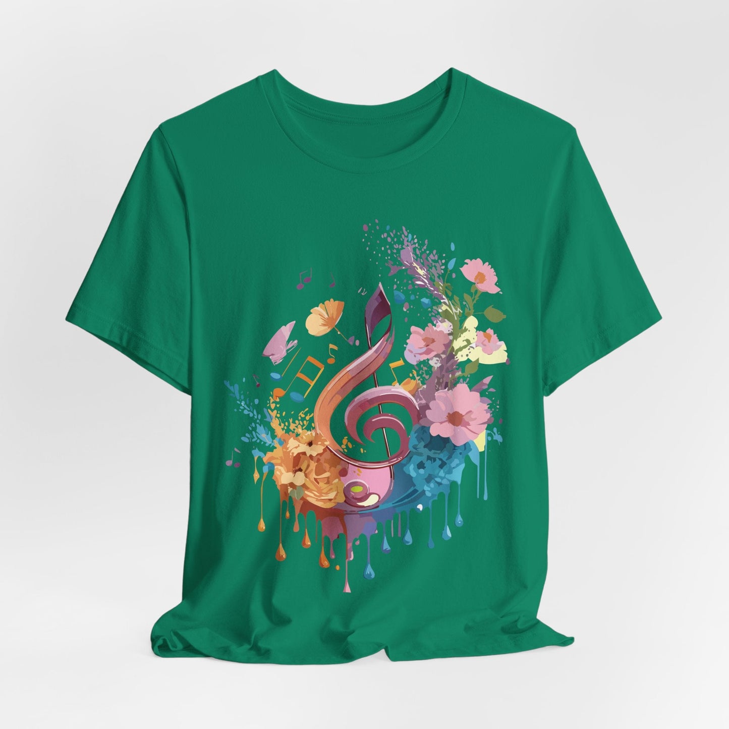 Unisex Graphic T Shirt From Adelpha With Vintage Music Inspired Artwork Short Sleeve Tee