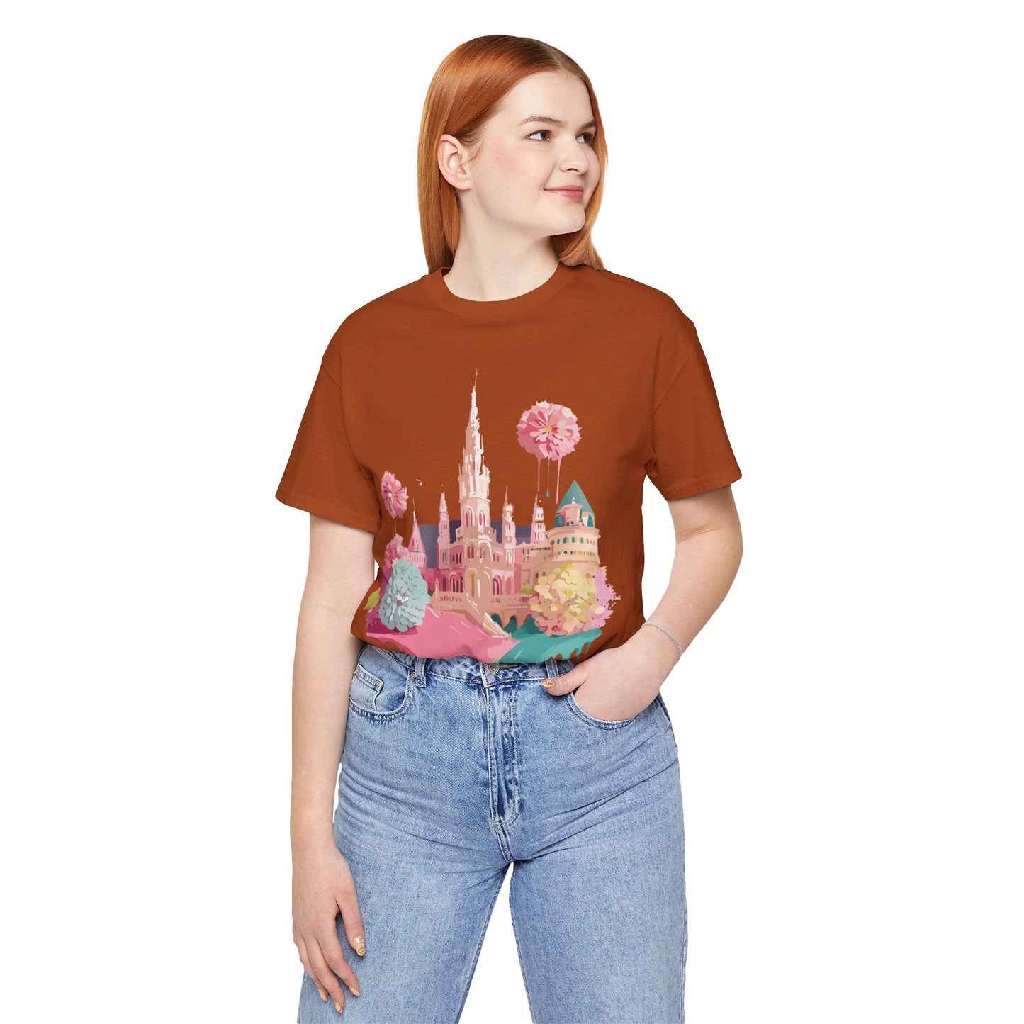 Vienna Tourist Graphic Tee Unisex Shirt By Adelpha Vintage Inspired Artwork Comfort Fit