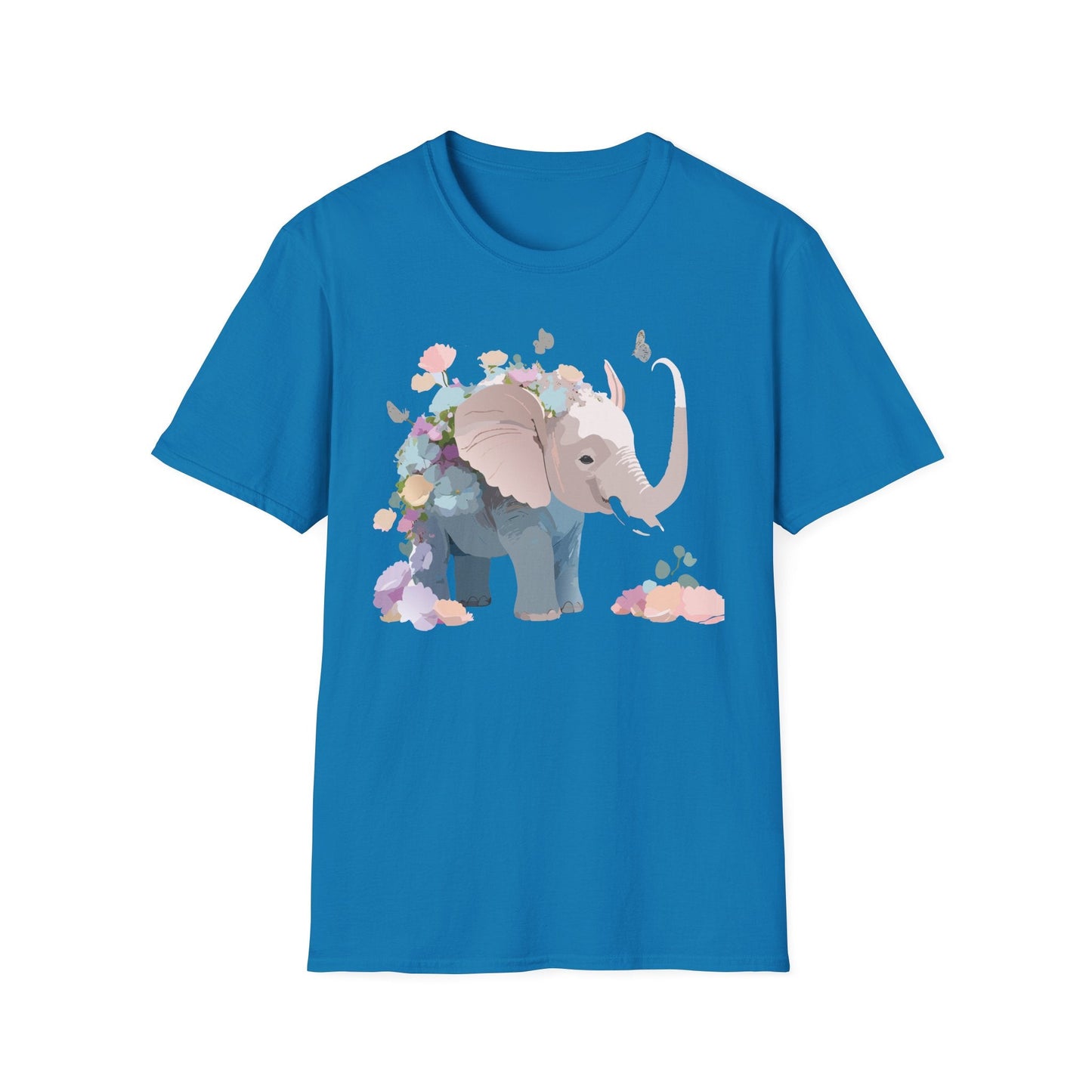 Elephant T Shirt Unisex Softstyle 64000 Elephant Tee Premium Comfort Everyday Wear