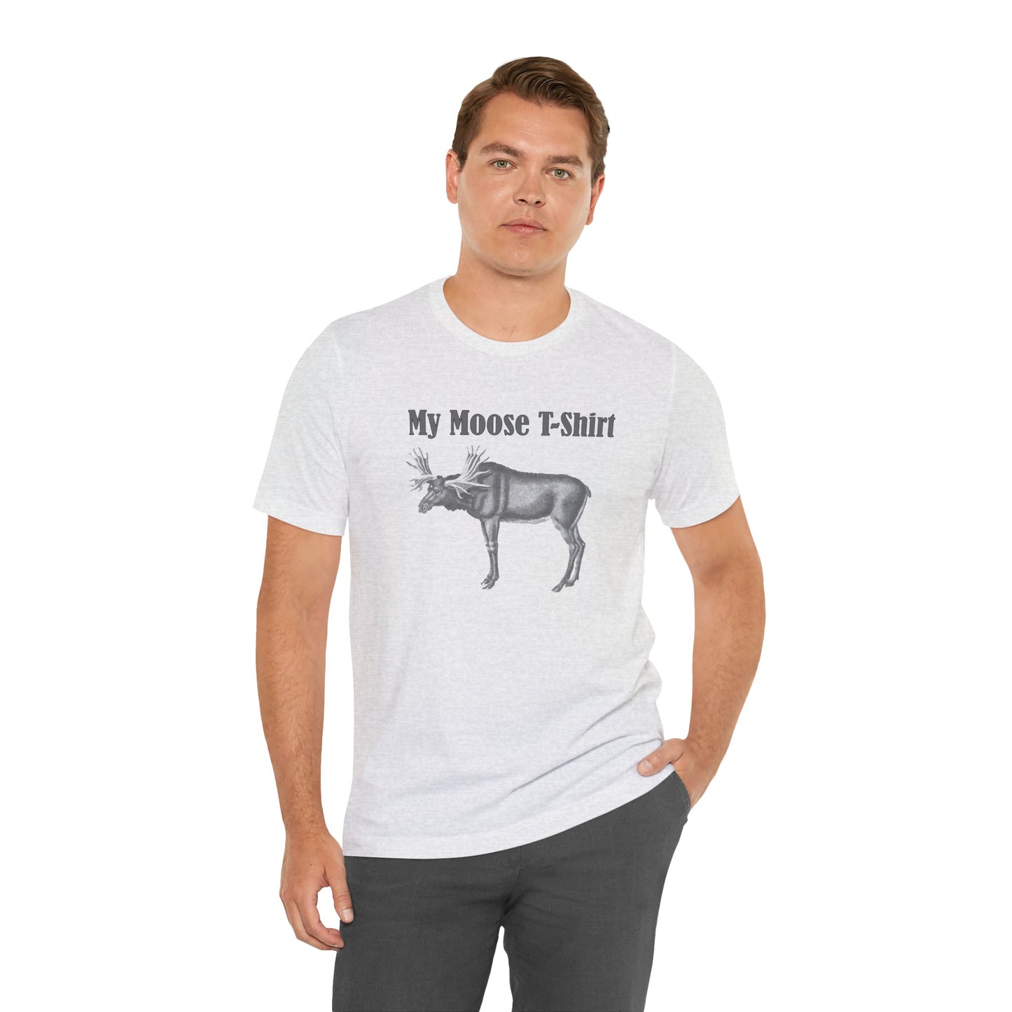 Unisex Cotton Tee Shirt with animals Print